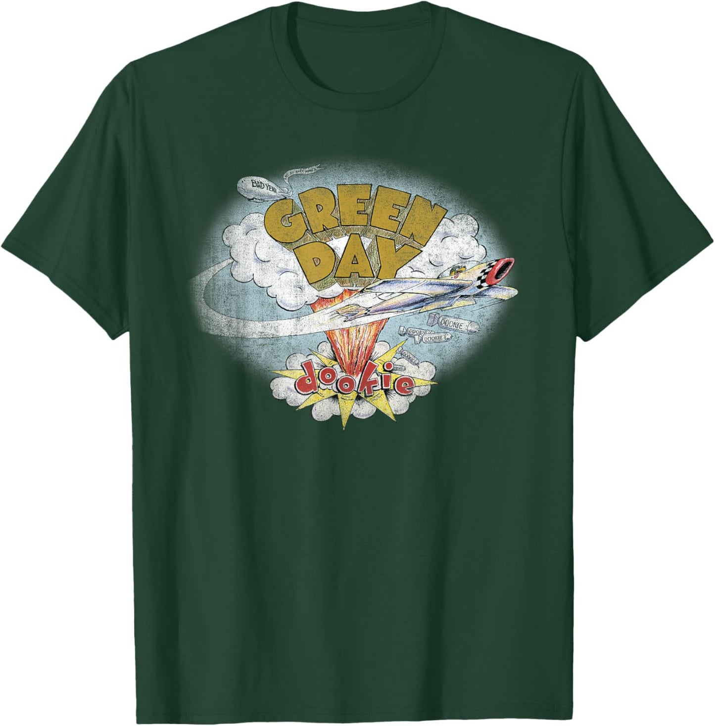 Green Day Fresh Dookie T-Shirt - T-Shirt | Forest