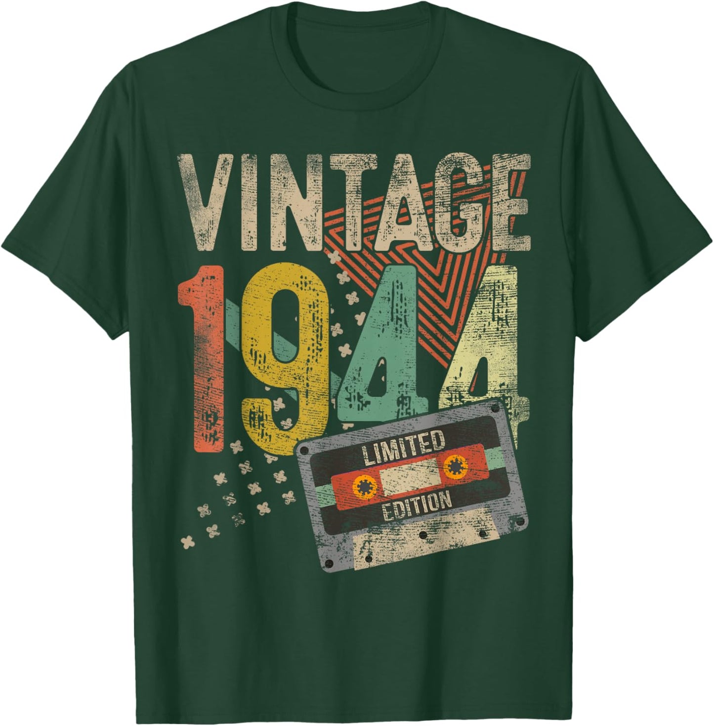 Vintage 1944 81st Birthday Gifts Women 81 Year Old T-Shirt - T-Shirt | Forest