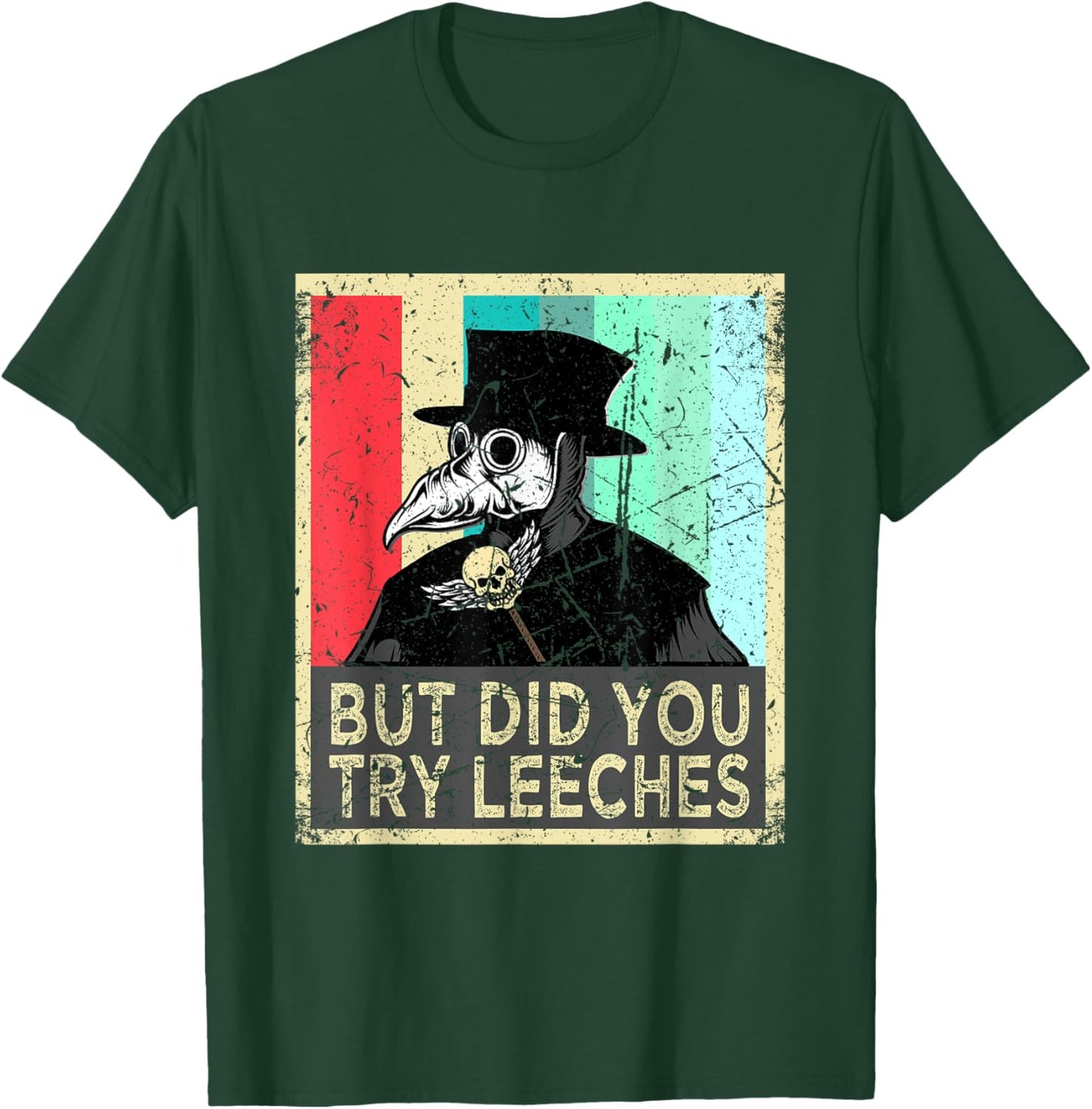 Plague Doctor Shirt Outfit Costume Women Kids T-Shirt - T-Shirt | Forest