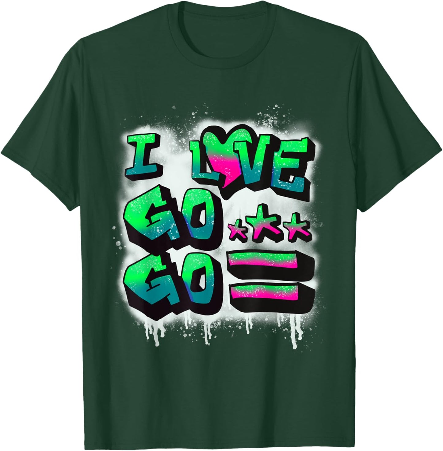 D.C. I Love Go-Go Music Gift kids and adults T-Shirt - T-Shirt | Forest