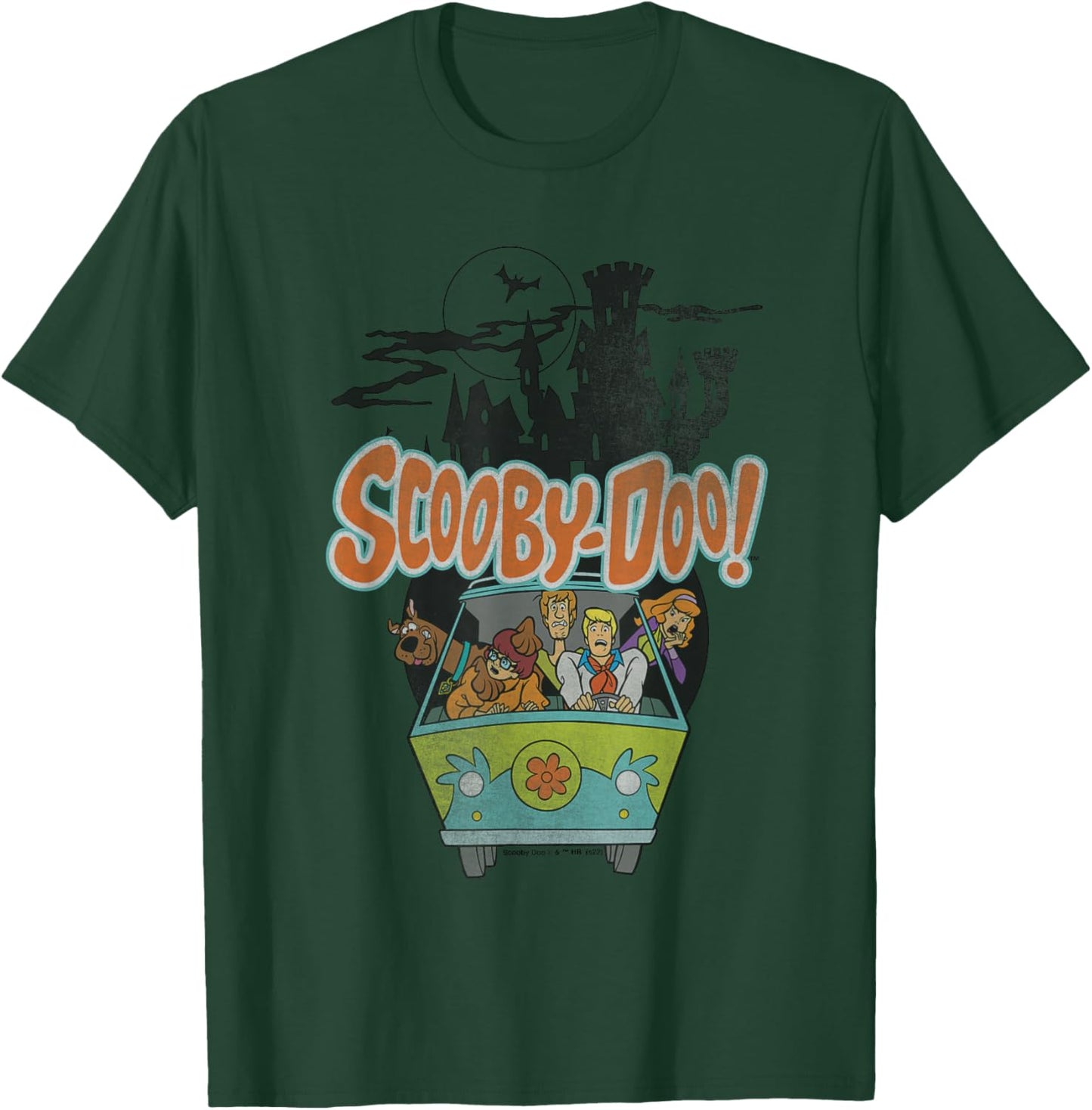 Scooby Doo Haunted Castle T-Shirt - T-Shirt | Forest