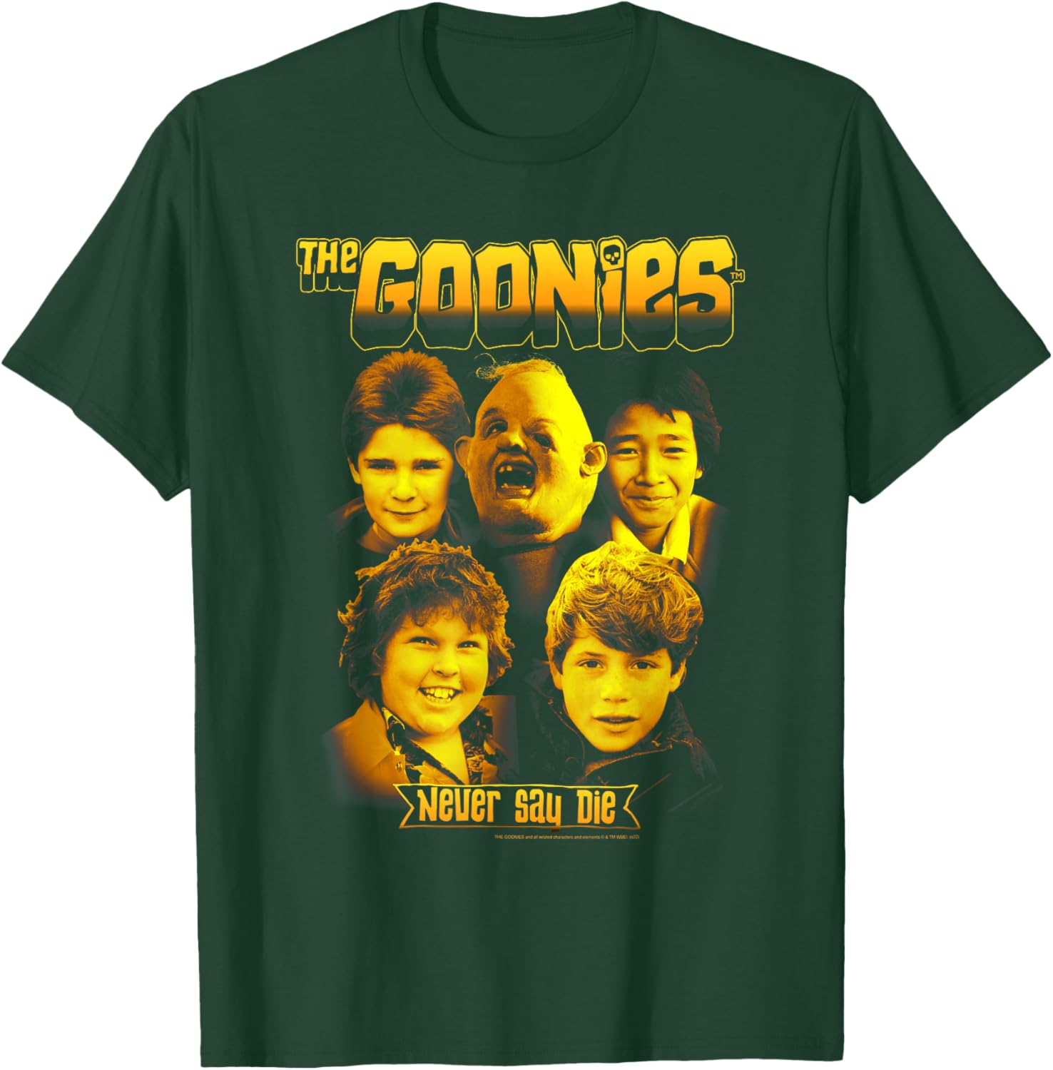 The Goonies Character Collage T-Shirt - T-Shirt | Forest