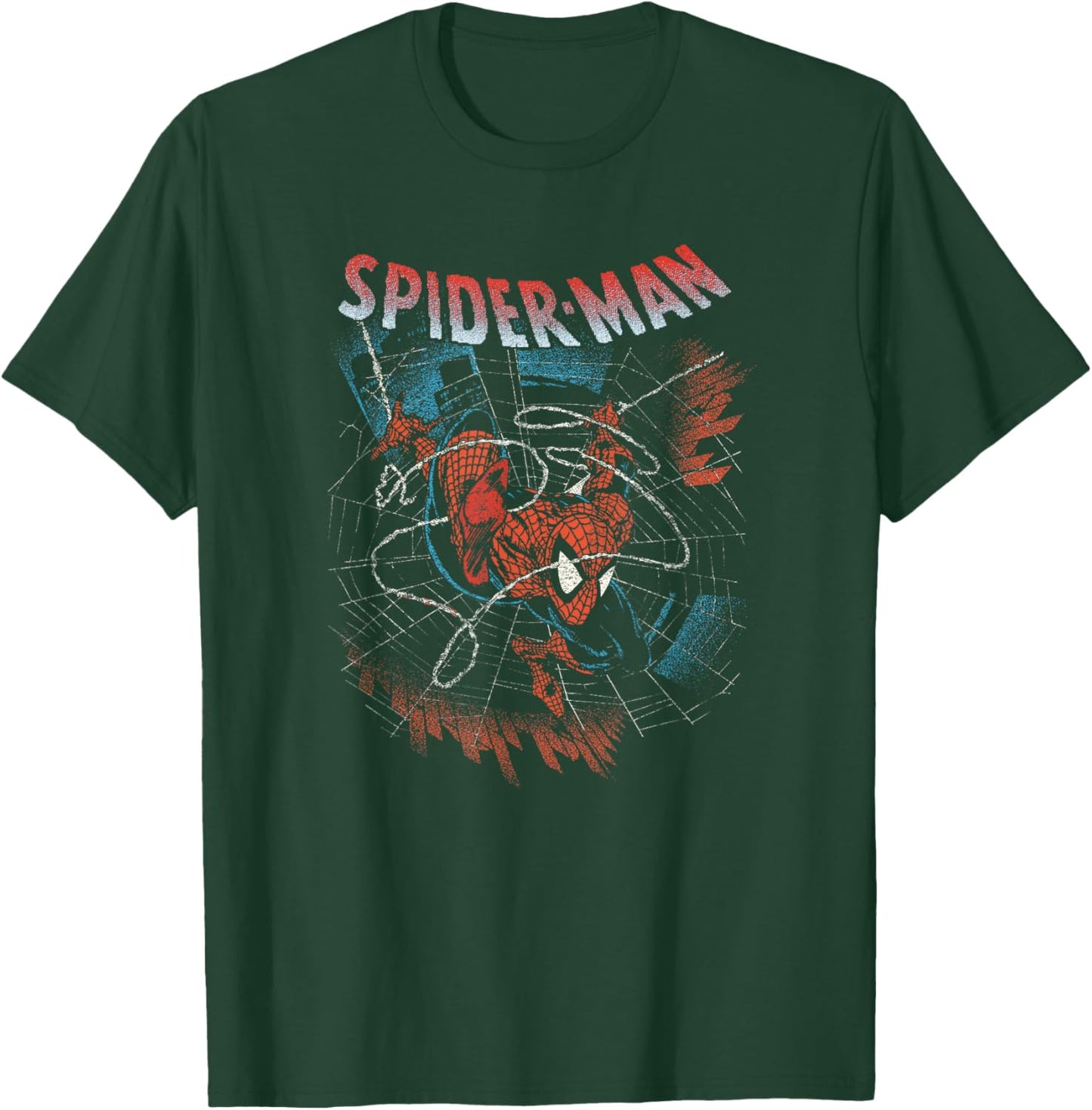 Marvel Spider-Man Web Slinging Action T-Shirt - T-Shirt | Forest