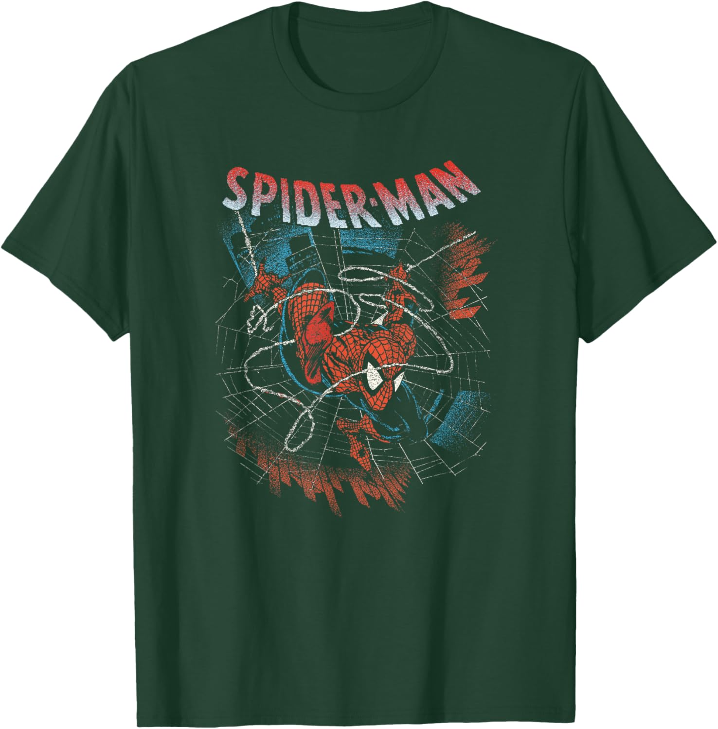 Marvel Spider-Man Web Slinging Action T-Shirt - T-Shirt | Forest