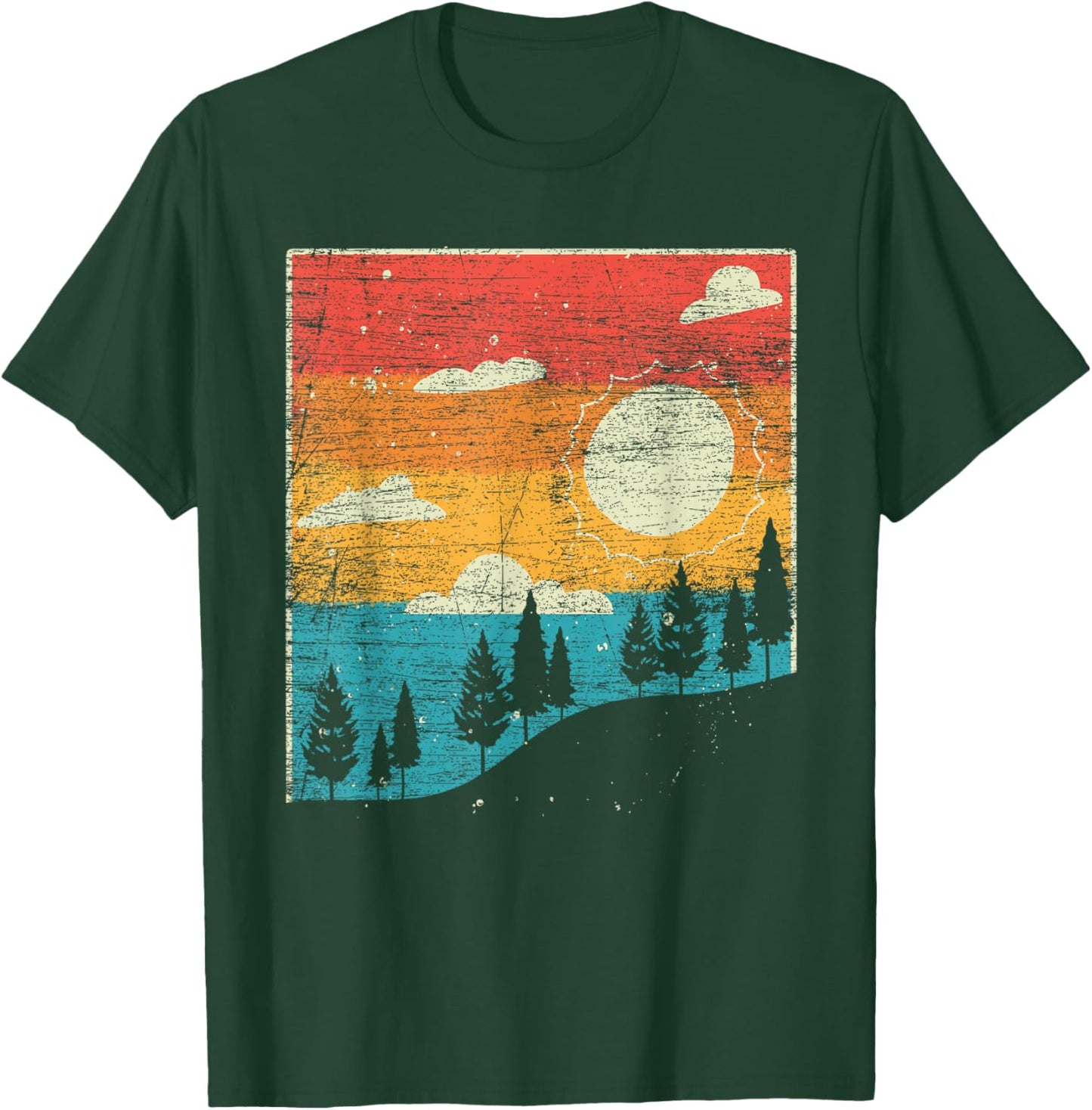 Retro Nature T-Shirt - T-Shirt | Forest