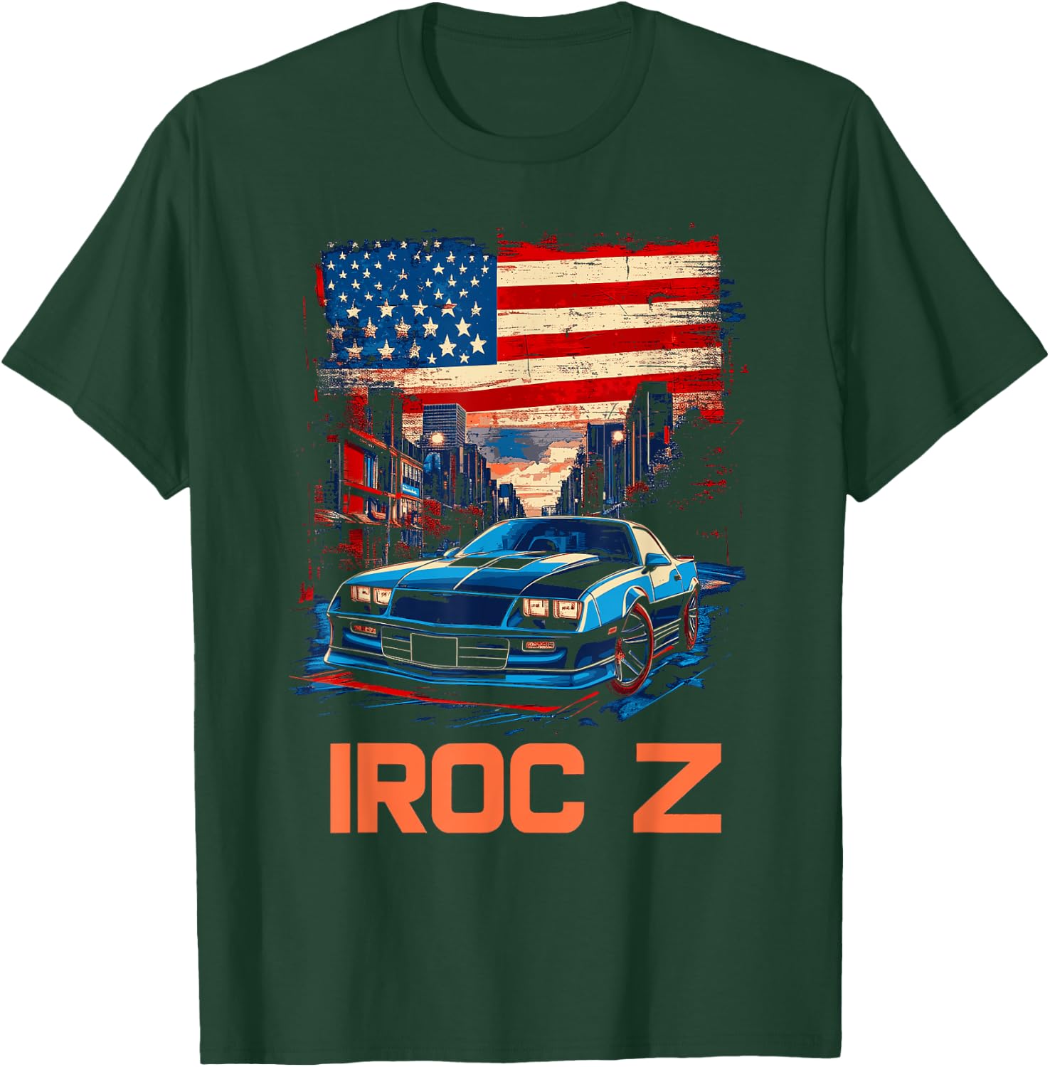 1980's IROC, IROC-Z Muscle Car American Muscle Retro classic T-Shirt - T-Shirt | Forest