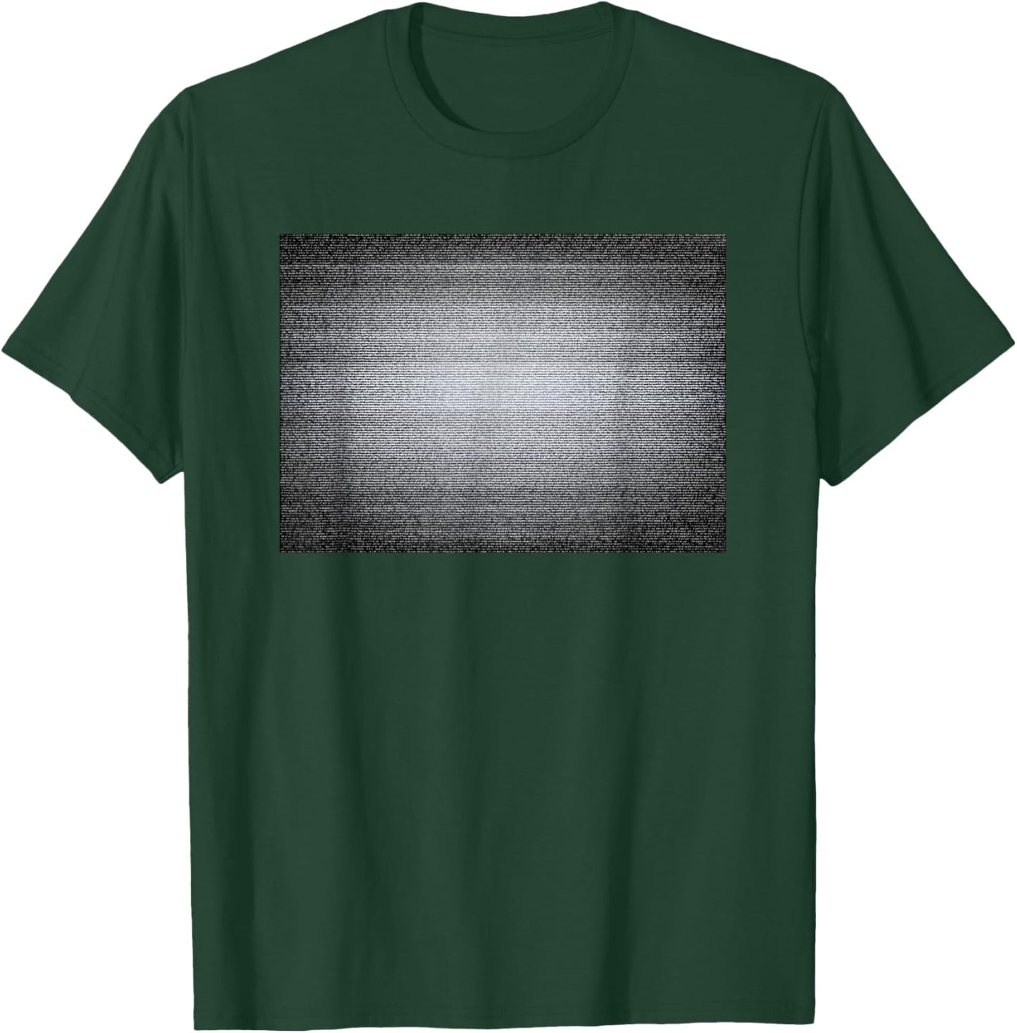No Signal Small TV Screen Color Bars Test Pattern Design T-Shirt - T-Shirt | Forest