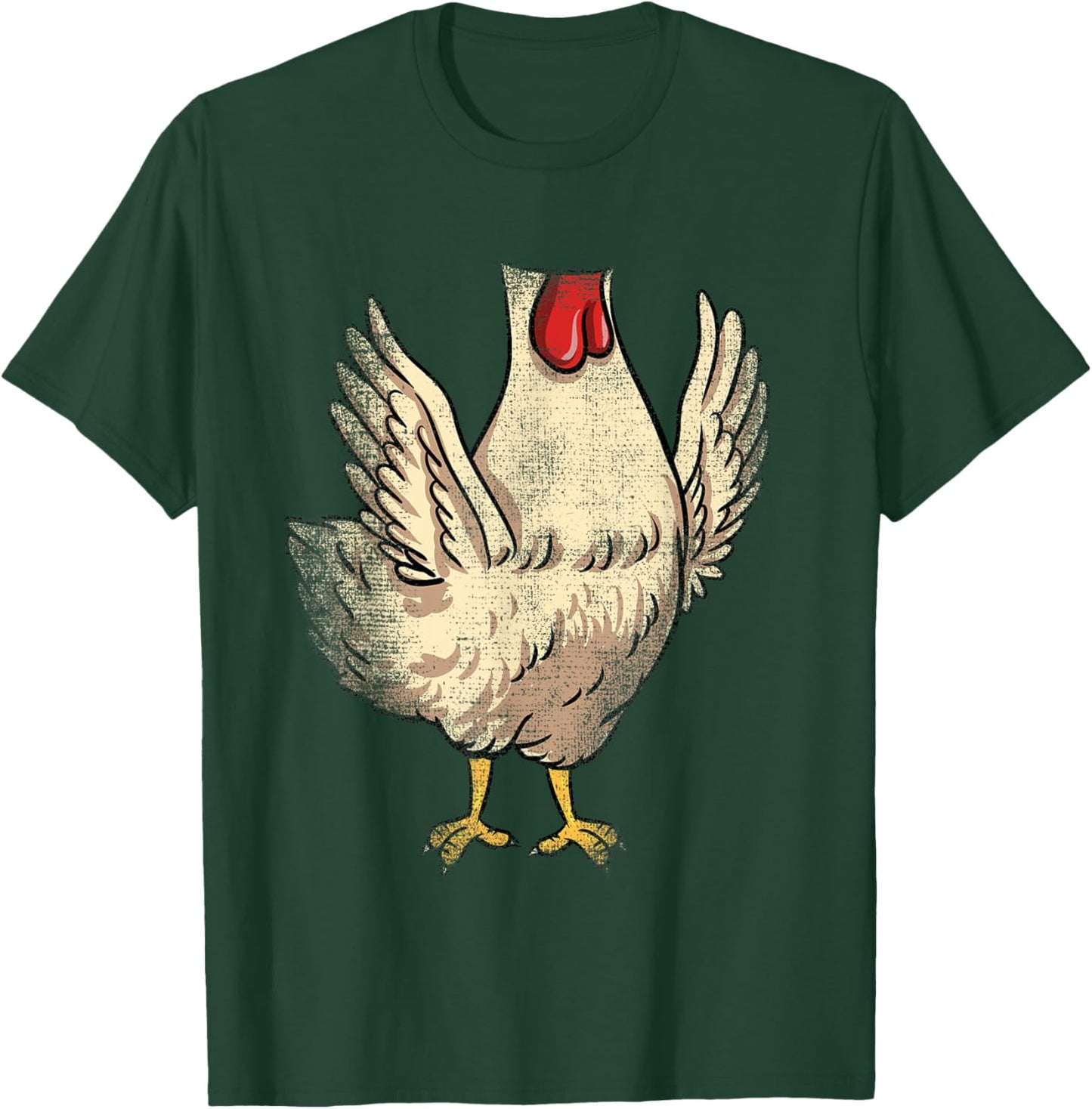 Headless Chicken Costume Halloween T-Shirt - T-Shirt | Forest