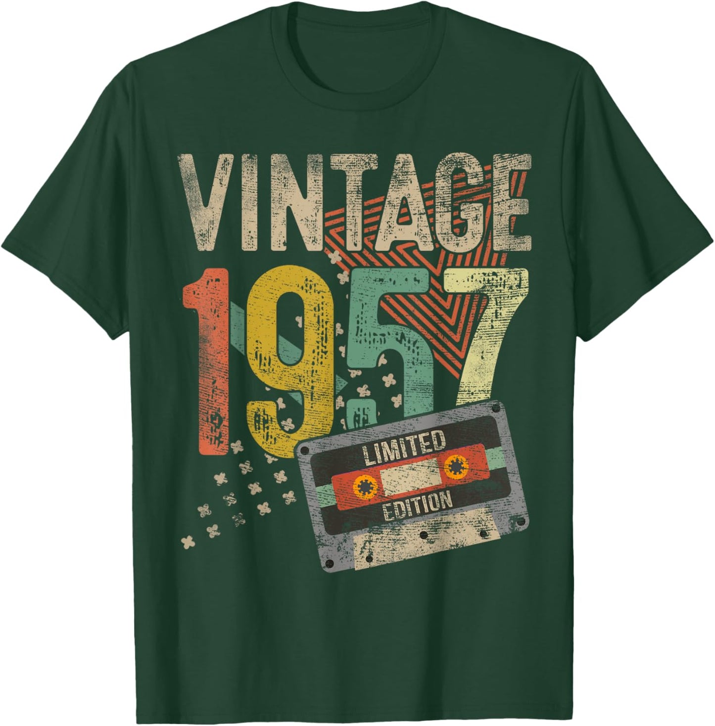 Vintage 1957 68th Birthday Gifts Women 68 Year Old T-Shirt - T-Shirt | Forest