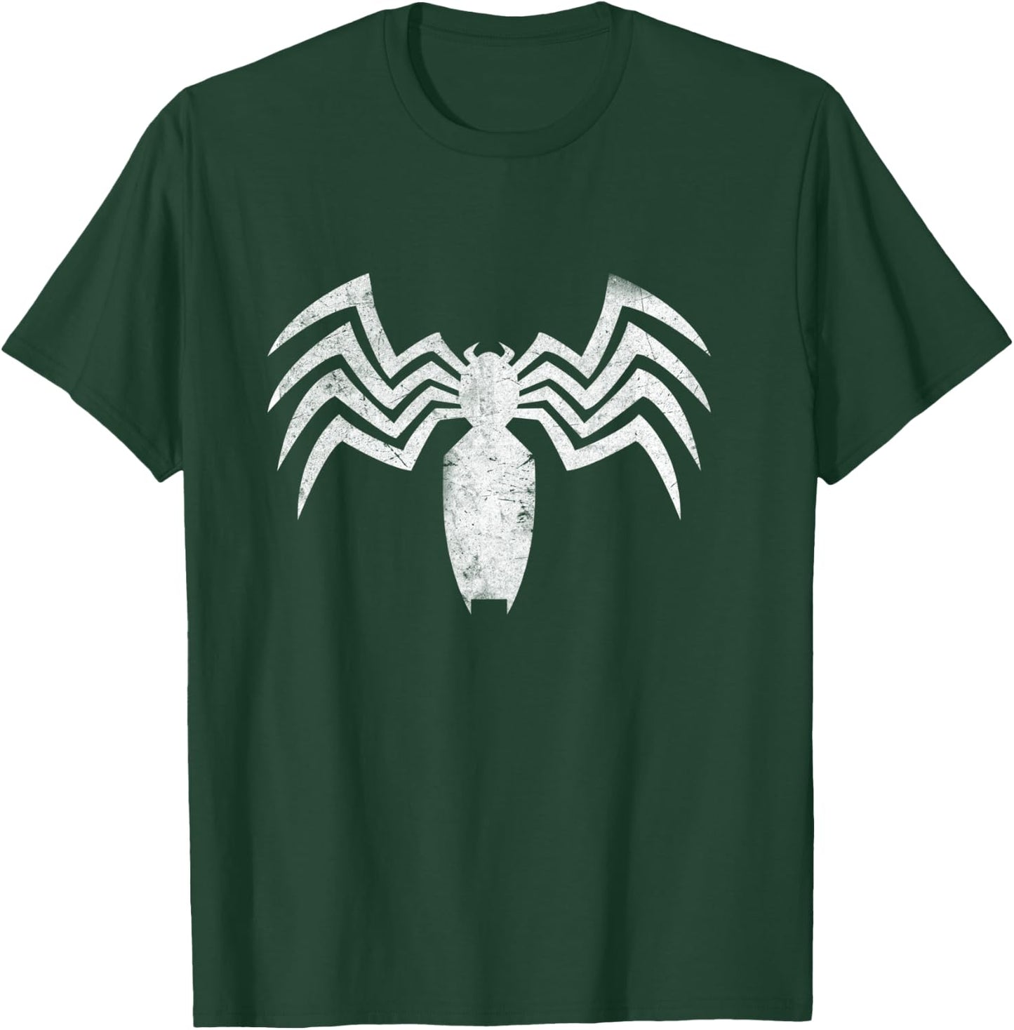 Marvel Comics Classic Graphic Distressed Claw Venom Logo T-Shirt - T-Shirt | Forest