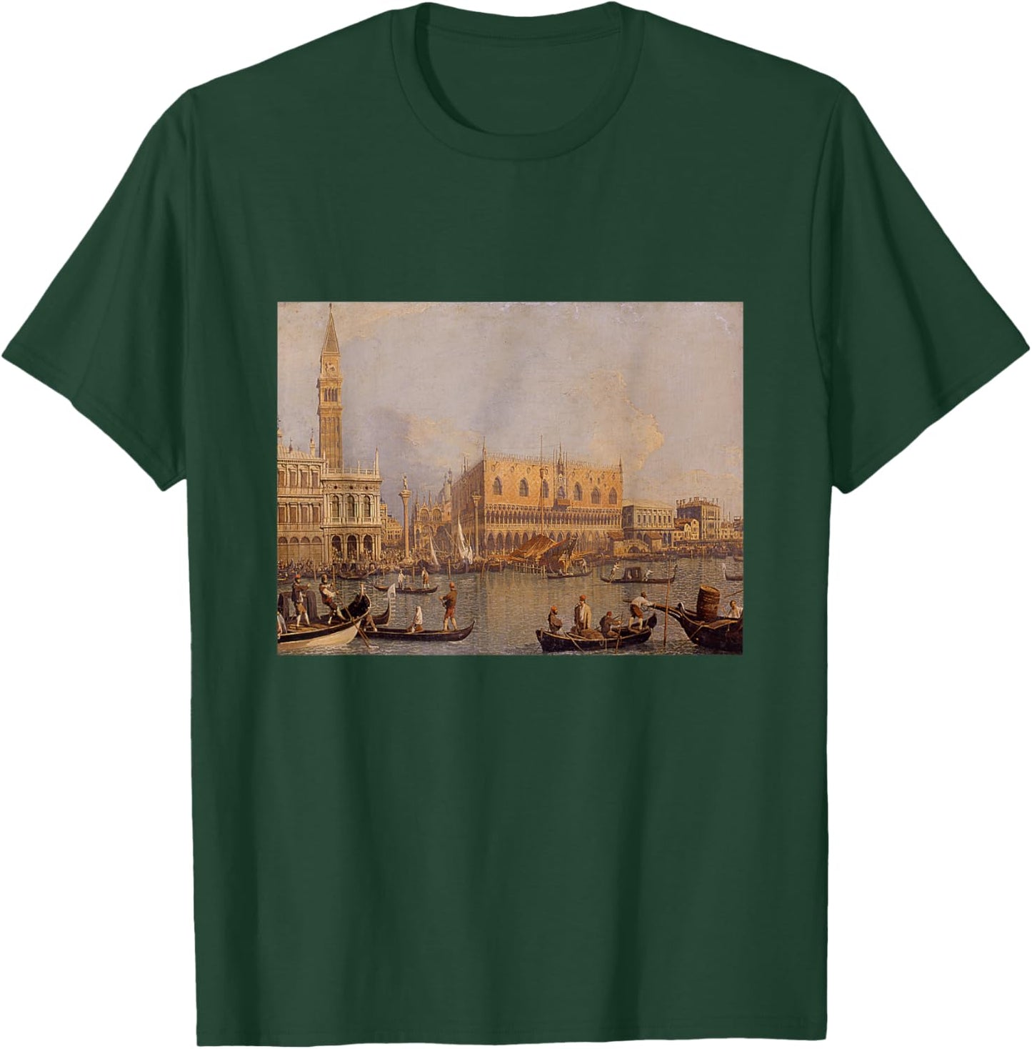 Canaletto's Ducal Palace, Venice, c. 1755 T-Shirt - T-Shirt | Forest