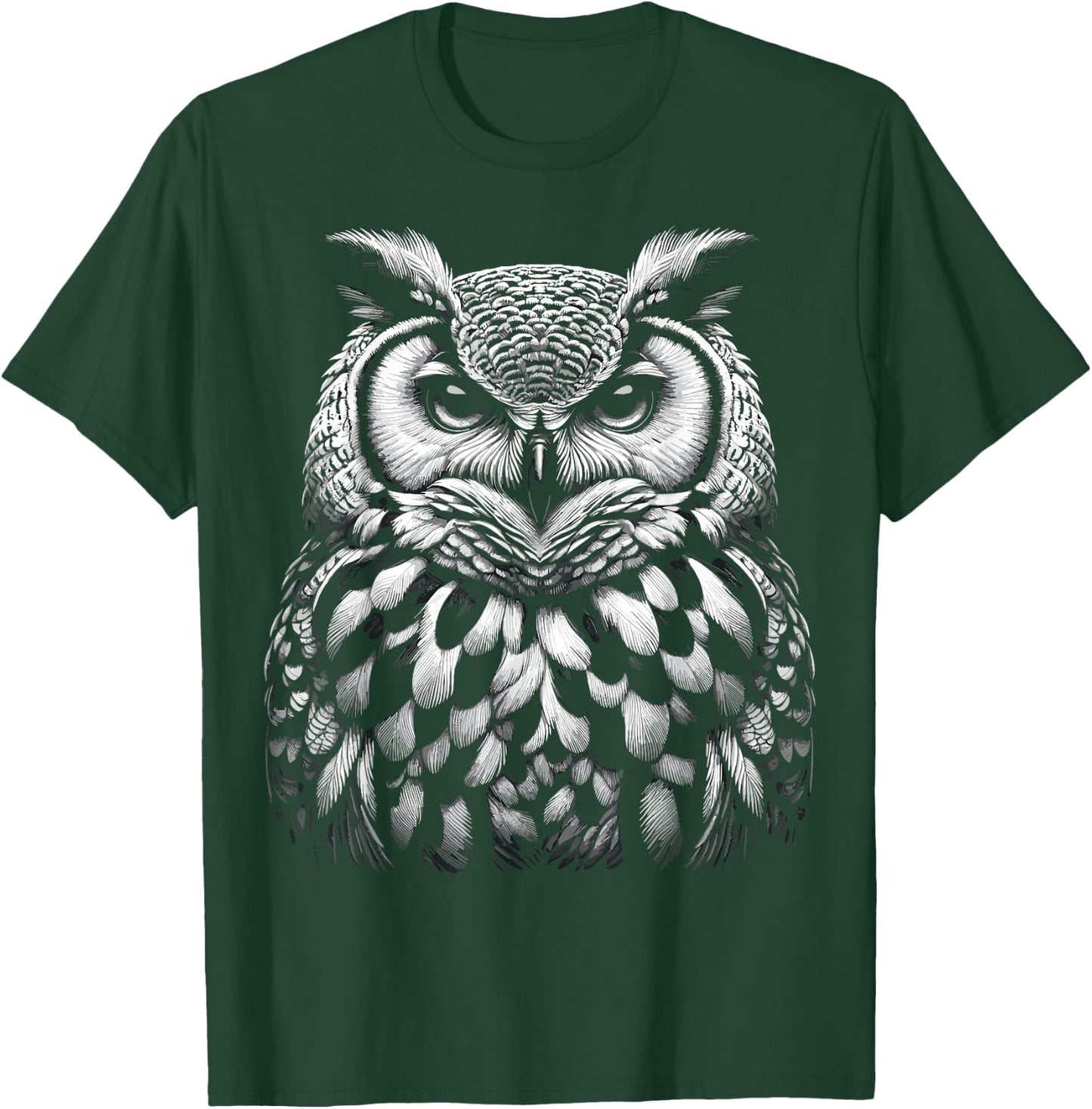 Owl Lovers Beautiful Animal Owl T-Shirt - T-Shirt | Forest