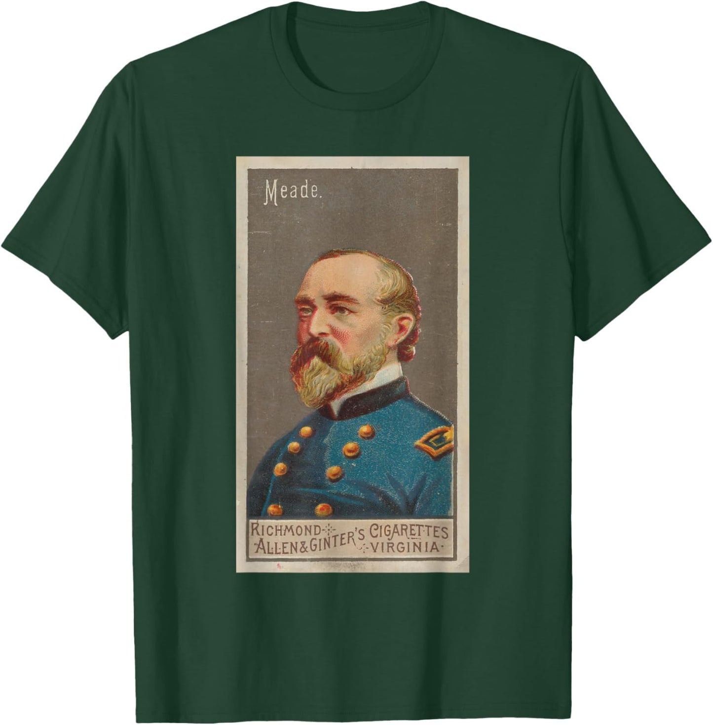 General George Meade Portrait (1888) T-Shirt - T-Shirt | Forest