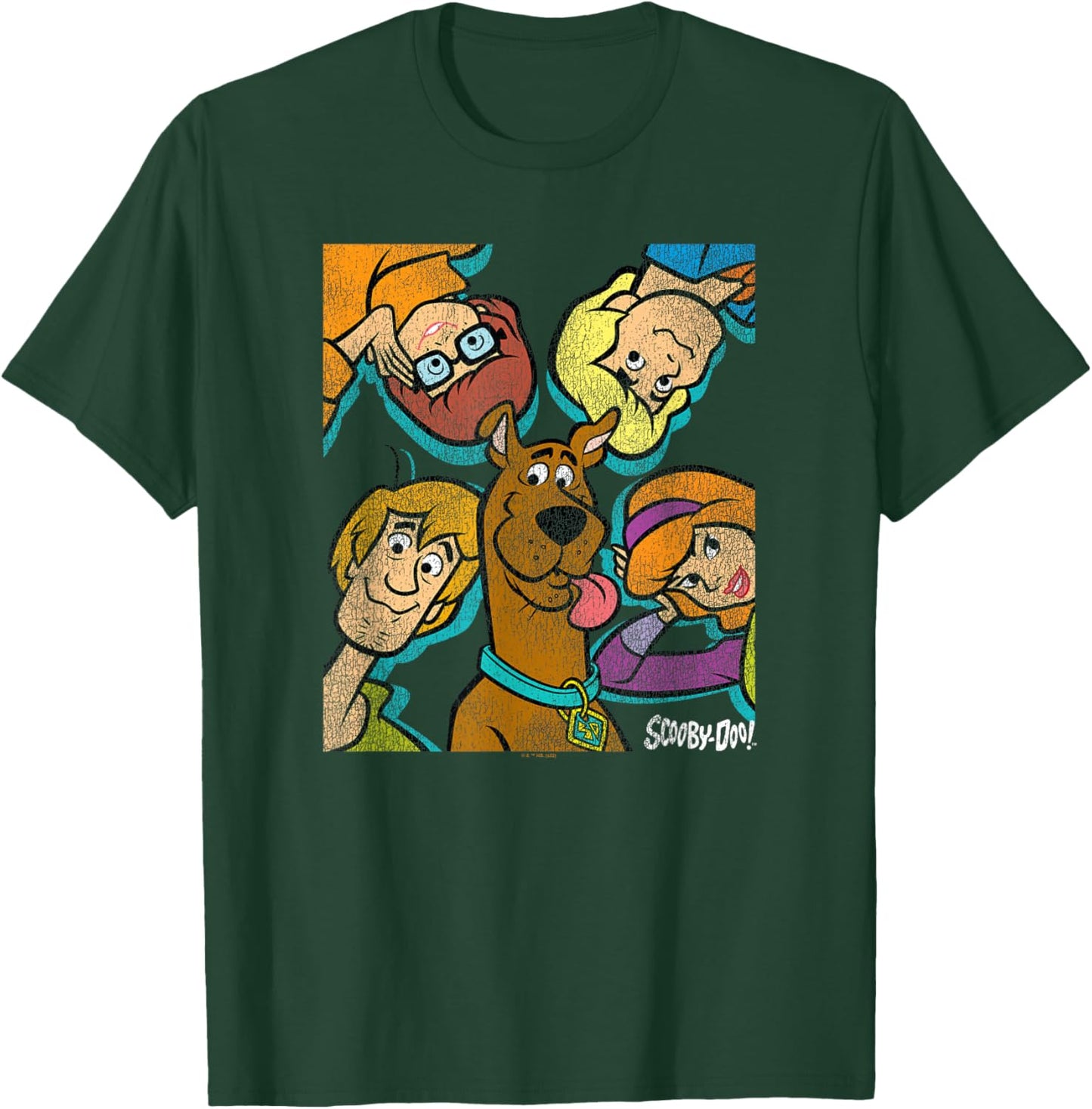 Scooby Doo Gang Close Up Poster T-Shirt - T-Shirt | Forest