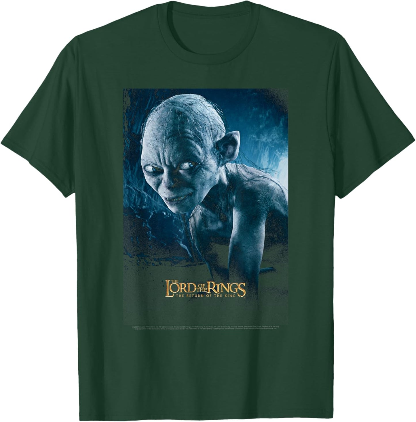 Lord Of The Rings The Return Of The King Gollum Poster T-Shirt - T-Shirt | Forest