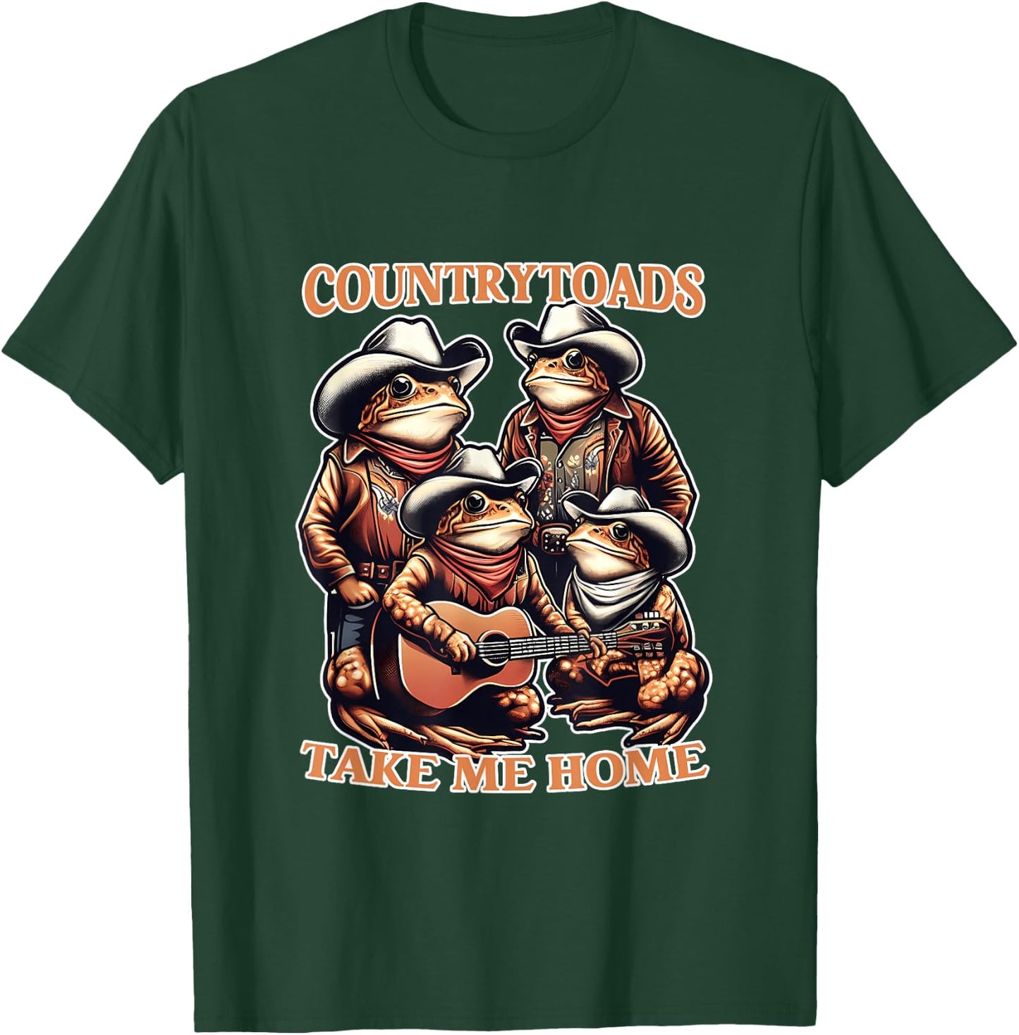 Country Toads Take Me Home Apparelds T-Shirt - T-Shirt | Forest