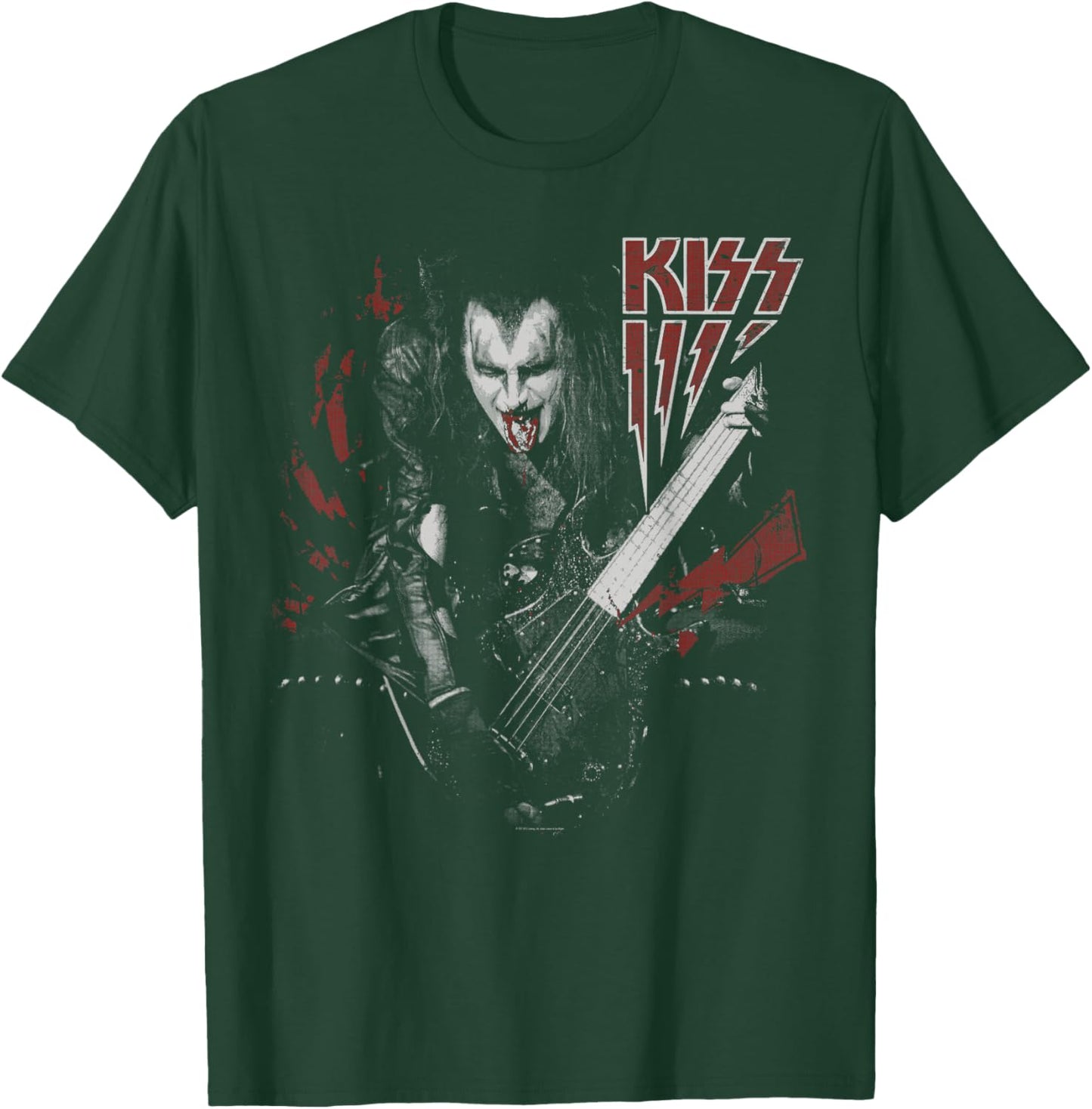 KISS - Simmons T-Shirt - T-Shirt | Forest