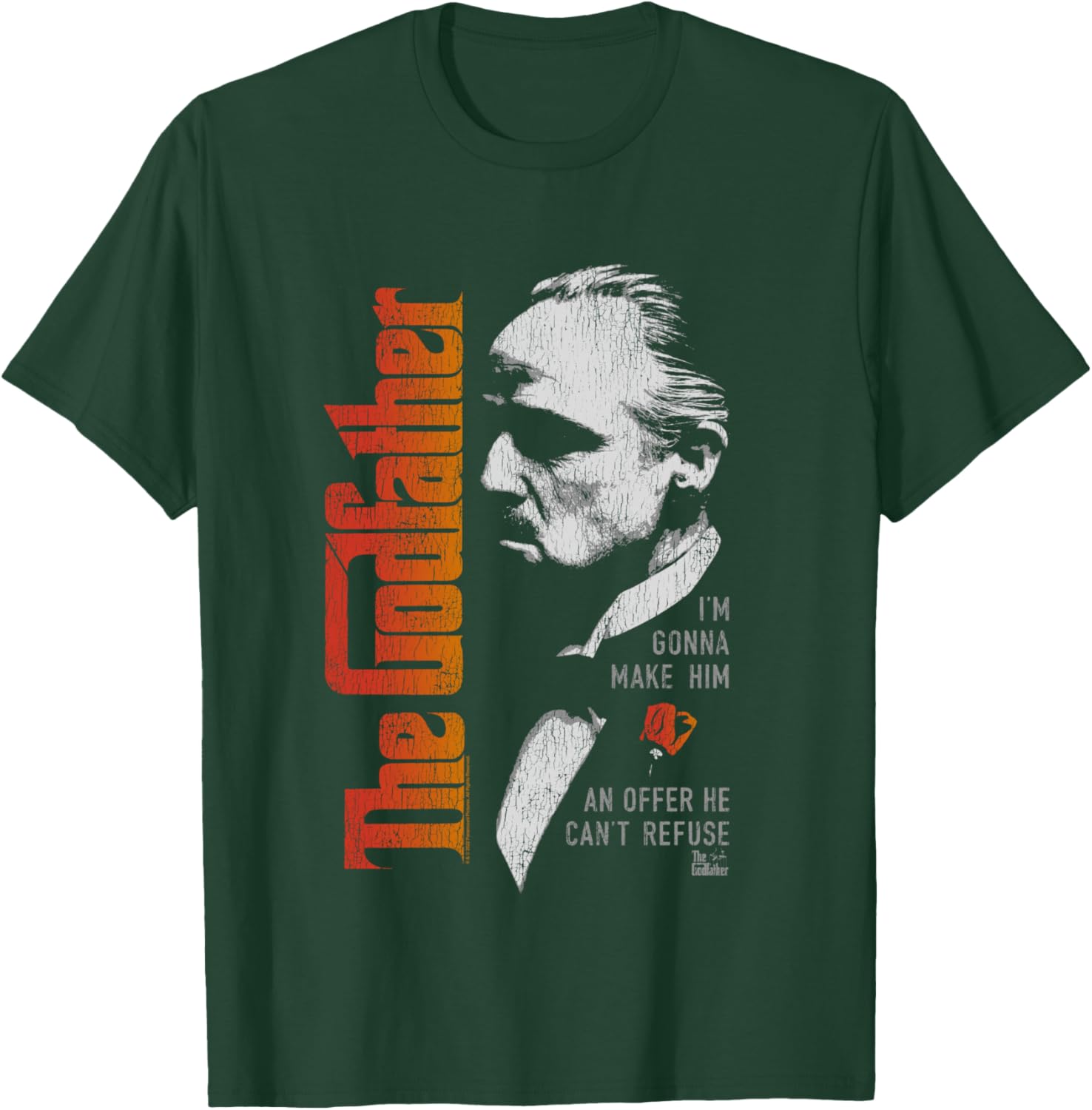 The Godfather Don Vito Corleone Movie Quote T-Shirt - T-Shirt | Forest