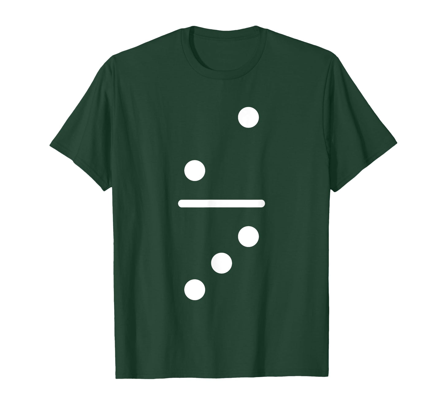 Domino Game 2 3 Dots Matching Halloween Group Costume T-Shirt