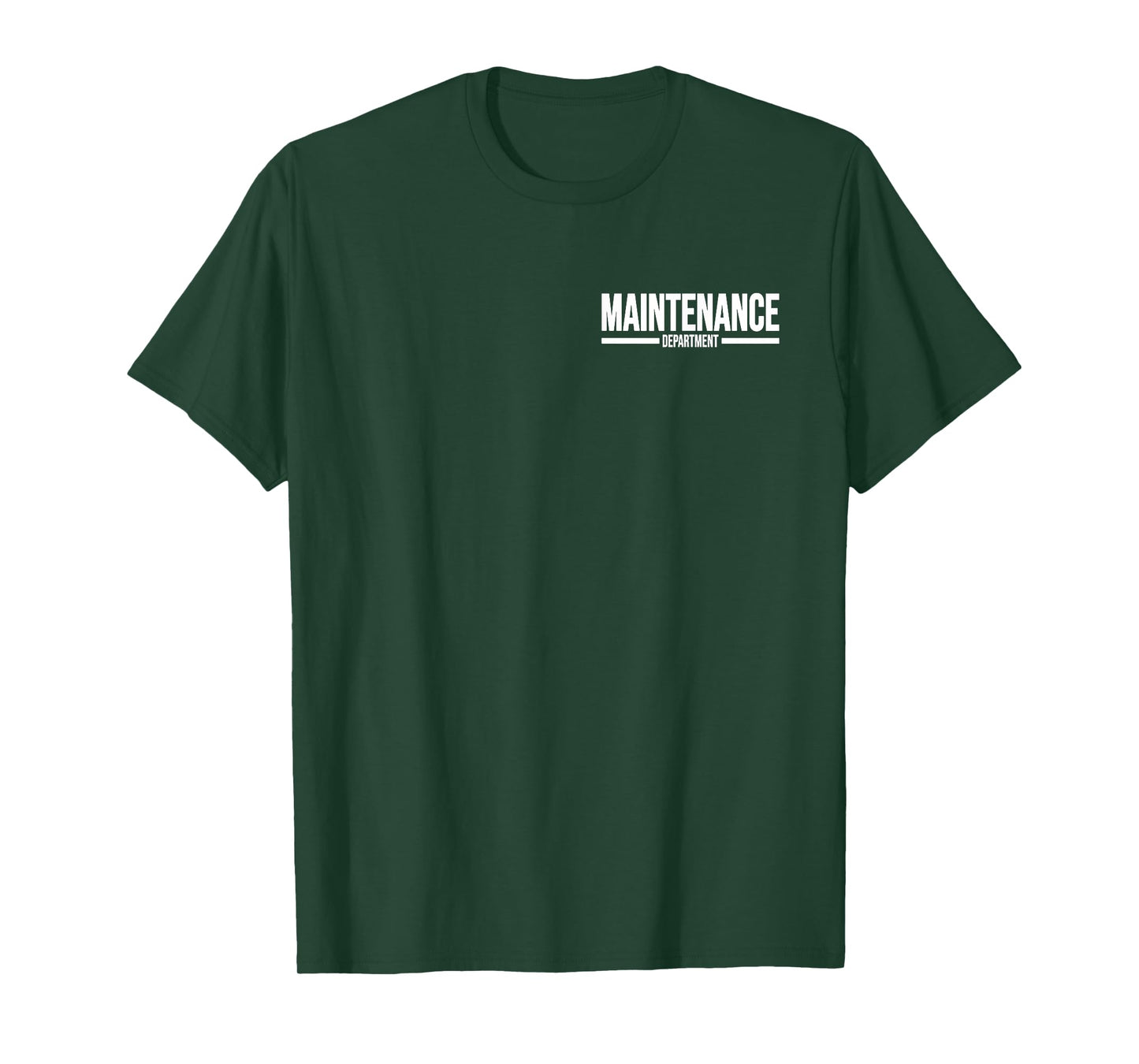 MAINTENANCE DEPARTMENT REPAIR MAN UNIFORM WORK TEE T-Shirt