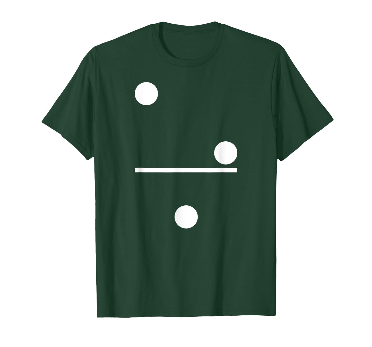 Domino 2-1 Domino Costume Carnival Dominoes T-Shirt