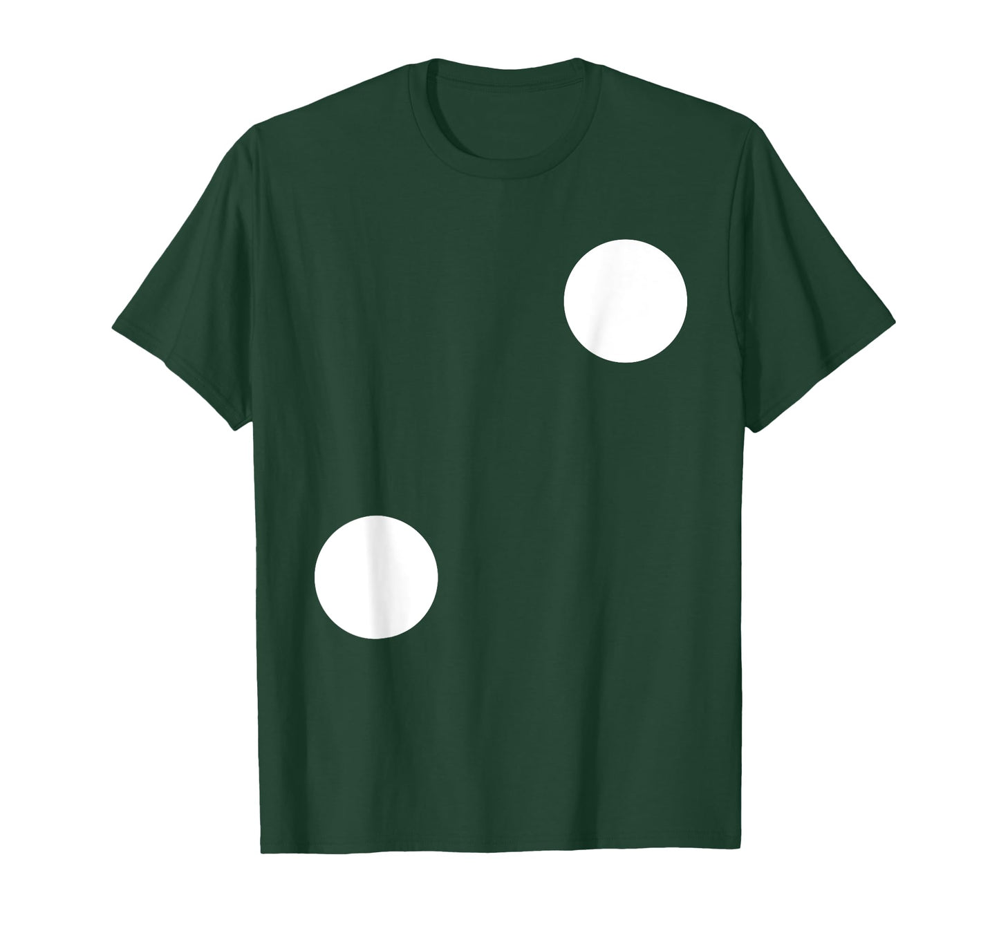 Human Dice Number 2 Group Matching Halloween Costume Family T-Shirt