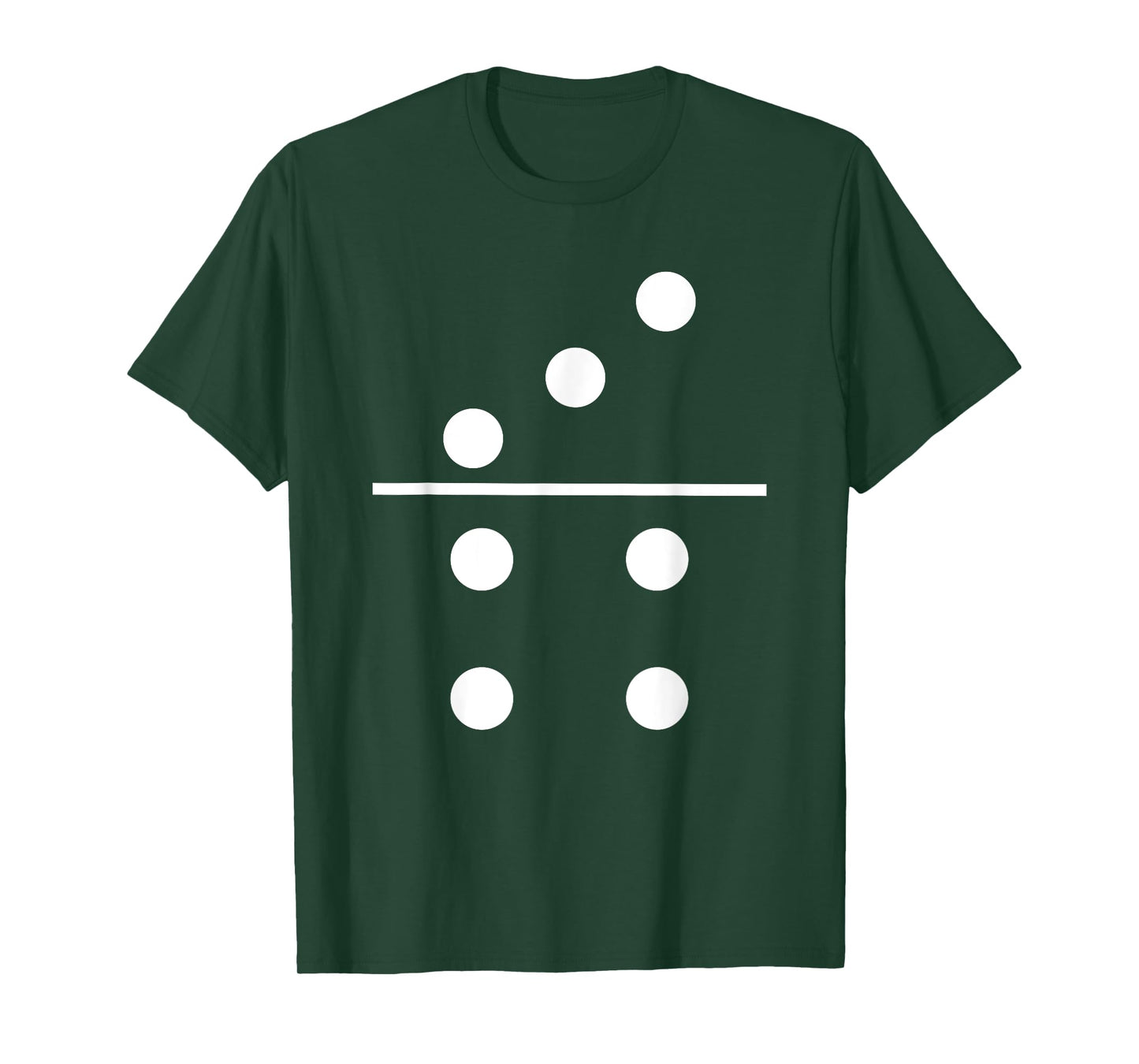 Domino 3 and 4 Matching T-Shirt Halloween Group Costumes 3-4 T-Shirt