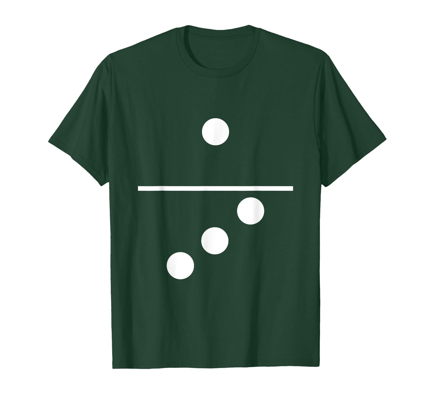 Domino One Three Matching Halloween Gift Group Costumes 1-3 T-Shirt