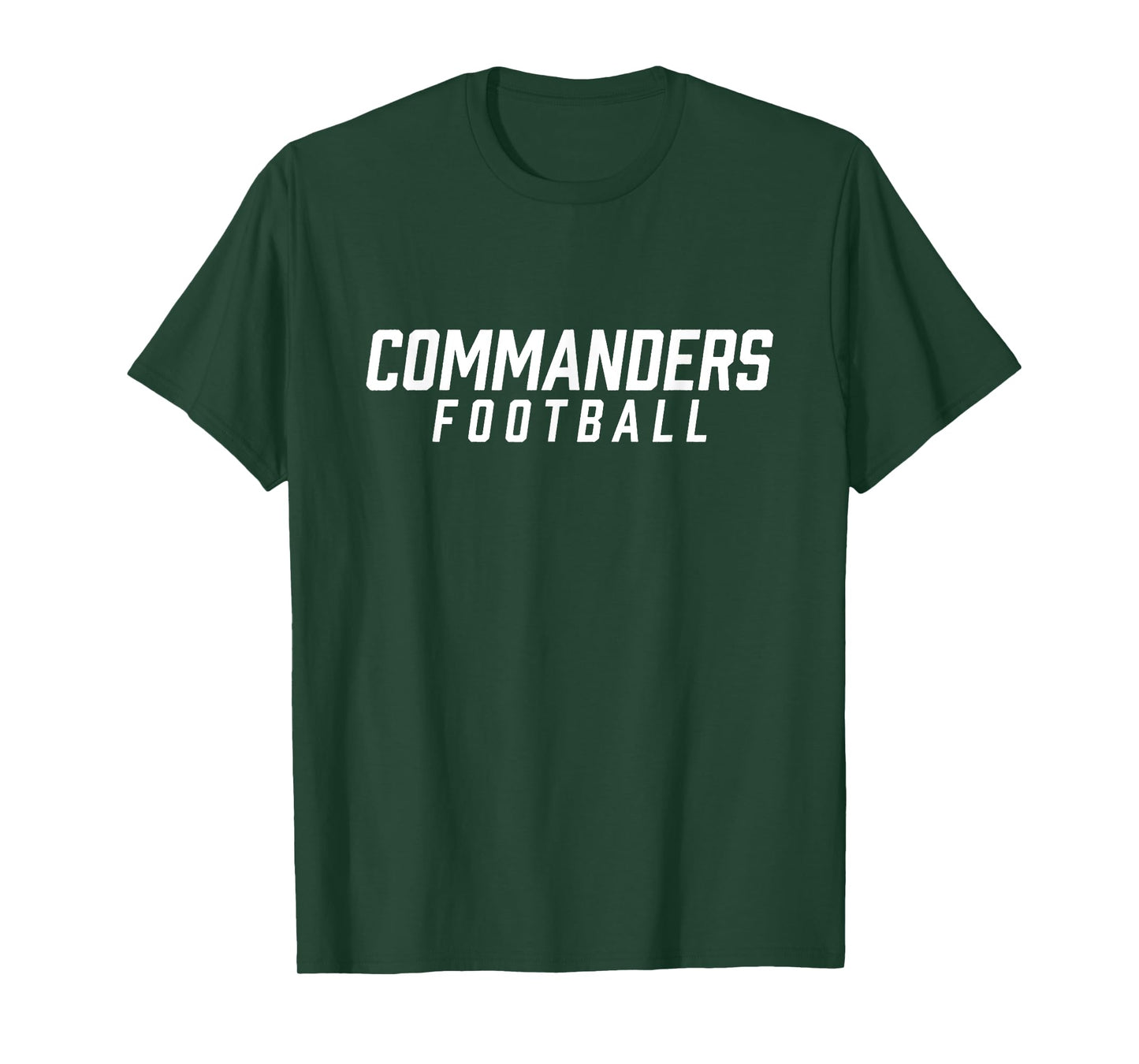 Commanders Washington County Football Team HS T-Shirt