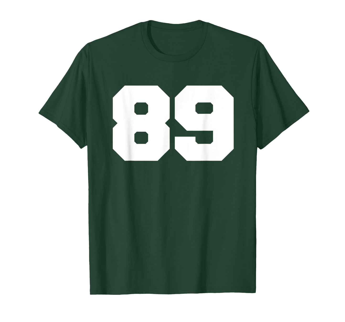 Number 89 Sports Jersey Player #89 Fan FRONT PRINT Varsity T-Shirt