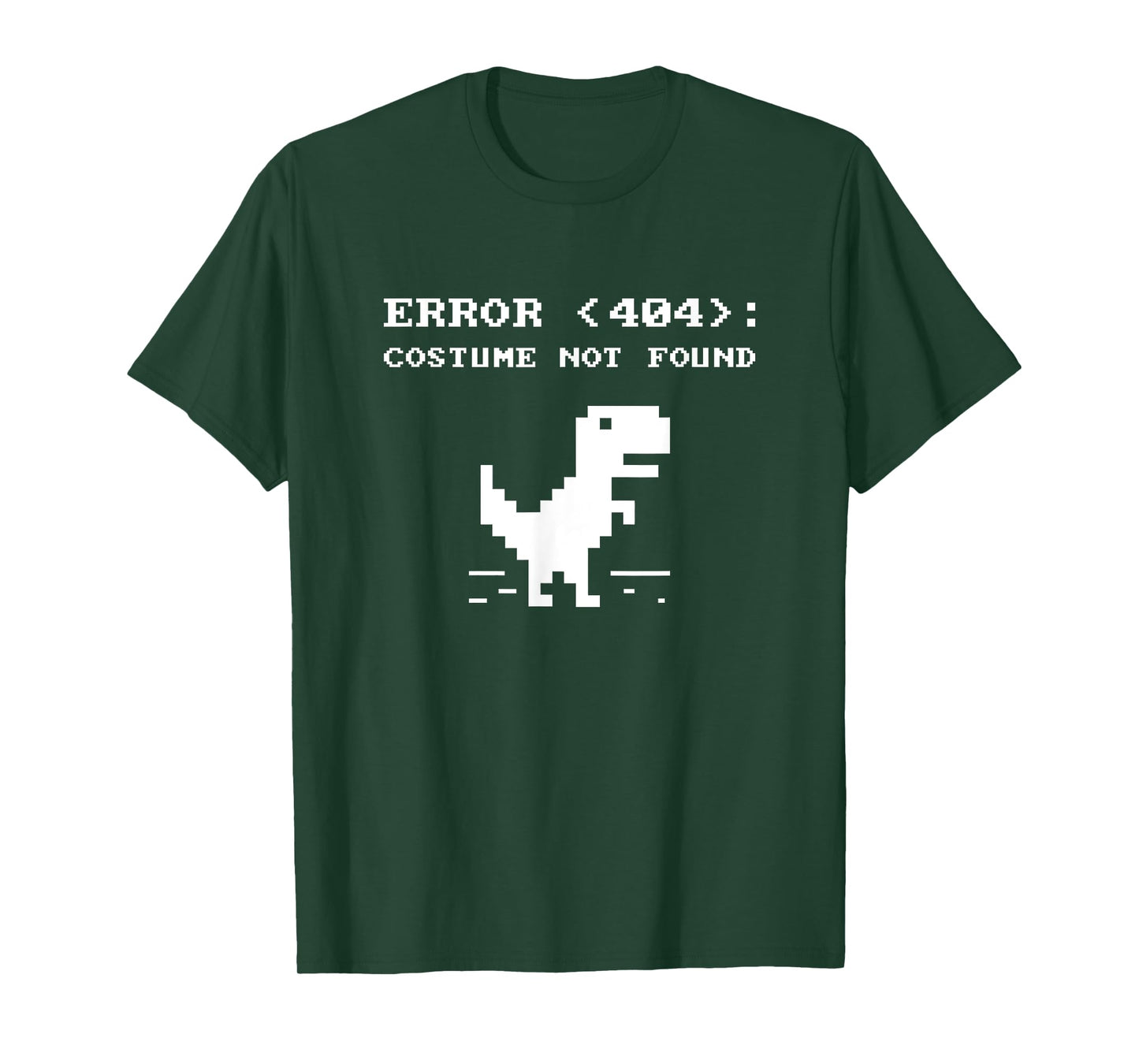 404 Error Costume Not Found Shirt Funny Halloween Internet T-Shirt