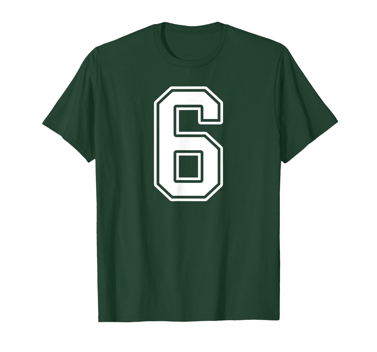 Number 6 Fan Player Jersey Style #6 Men Women Kids T-Shirt