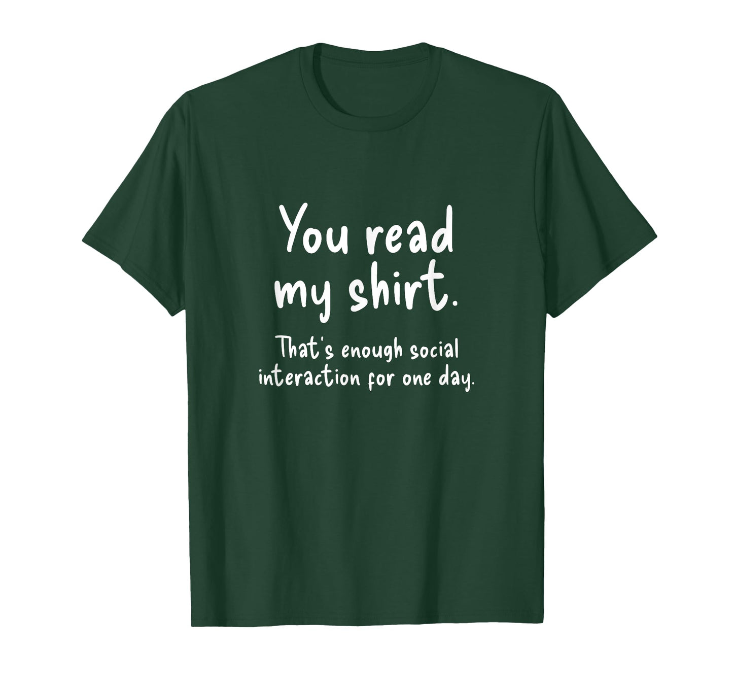 Funny Introvert Quote Socially Awkward Anti Social Humorous T-Shirt