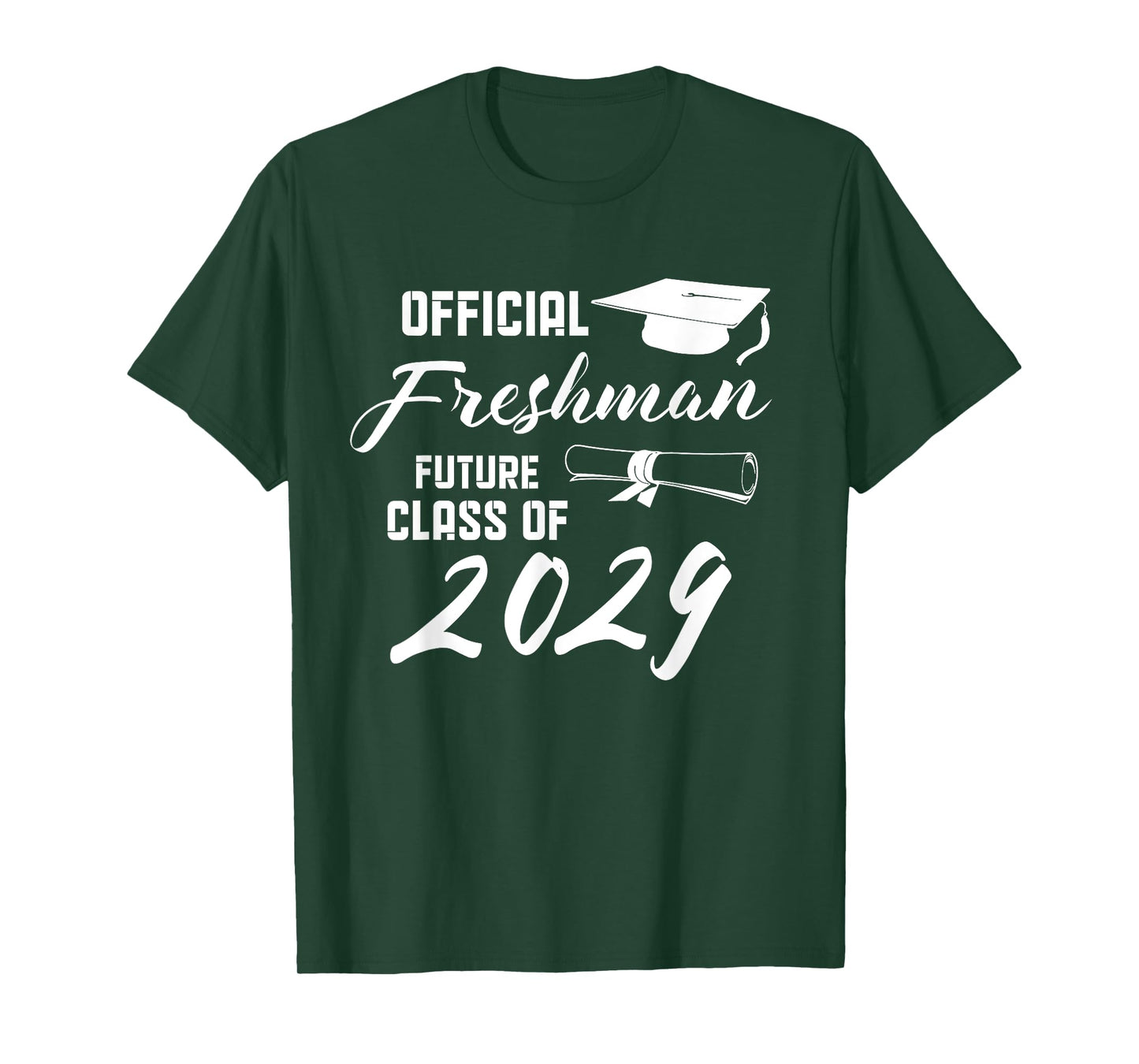 Official Freshman Future Class Of 2029 First Day Of School T-Shirt