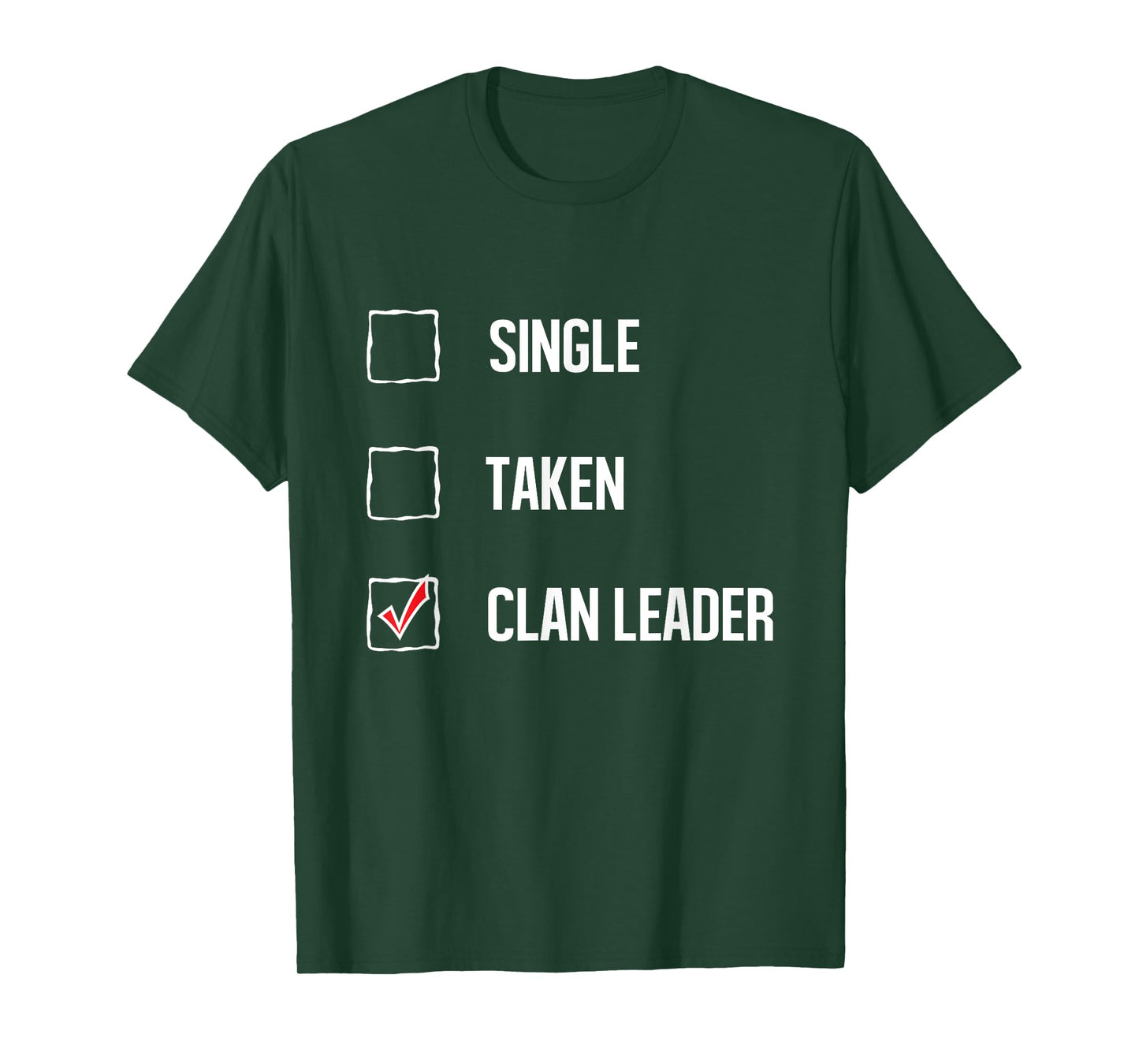 Clan Leader Gift For Gamers of Clash Women Men T-shirt T-Shirt