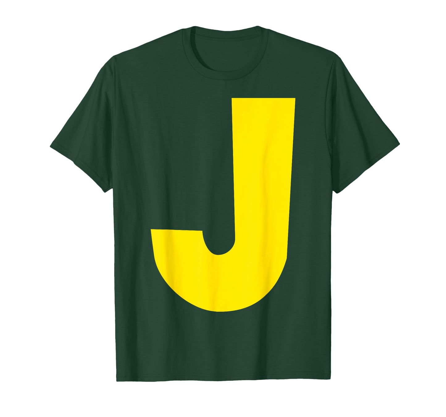 "J" Letter Chipmunk Group Matching Funny Halloween Letter J T-Shirt