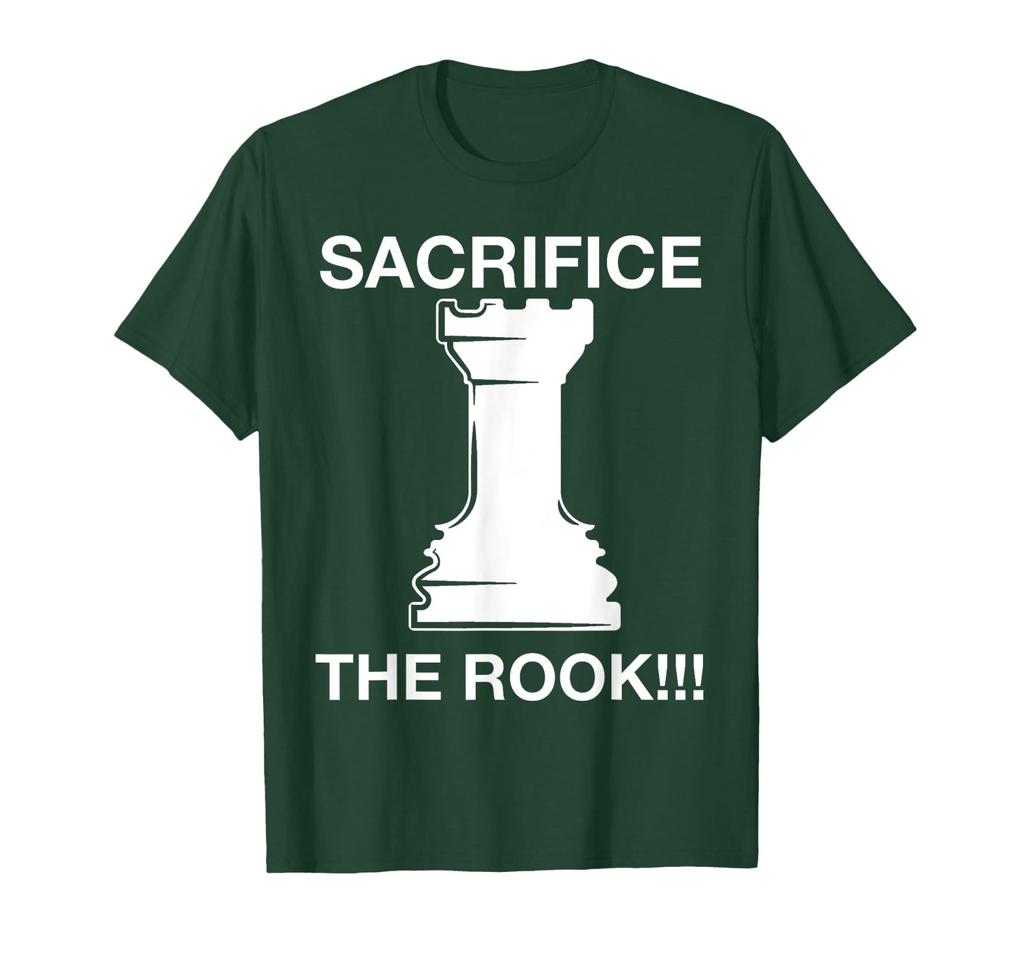 Funny Chess Player Chess Sacrifice the Rook Meme Online Game T-Shirt