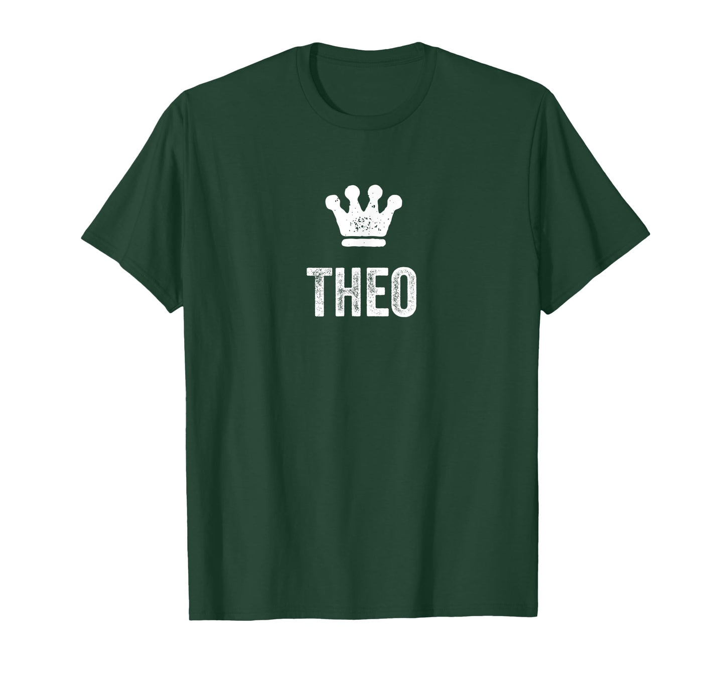 Theo the King / Crown & Name Design for Men Called Theo T-Shirt