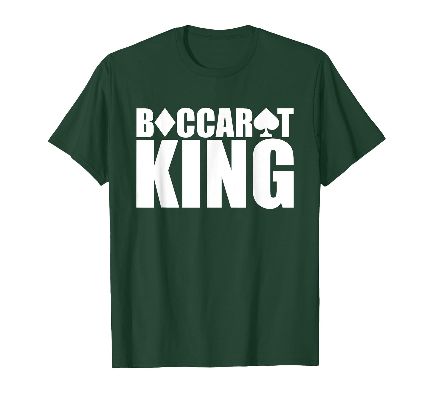 Baccarat King Fun Baccarat Cards Games-Baccarat Is My Game T-Shirt