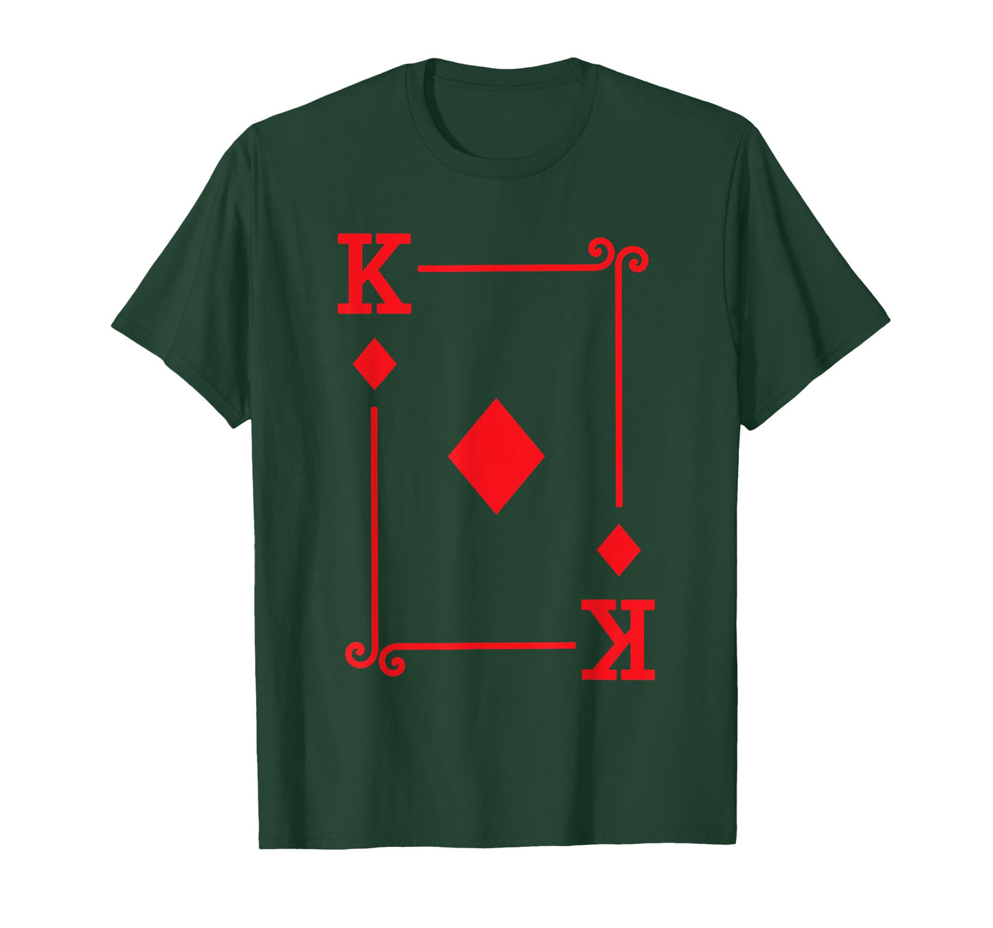 King Diamonds Card Costume - Playing Cards - King Diamonds T-Shirt