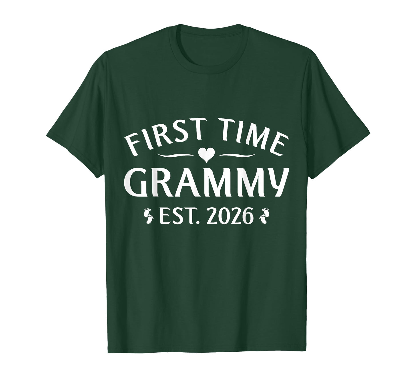 First Time Grammy Est 2026 Soon To Be Mom Mother's Day T-Shirt