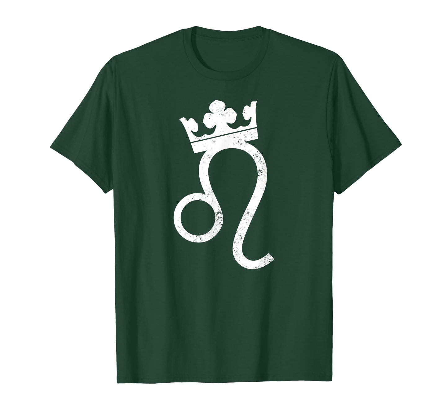 Leo Zodiac Design | King Crown Gift T-Shirt