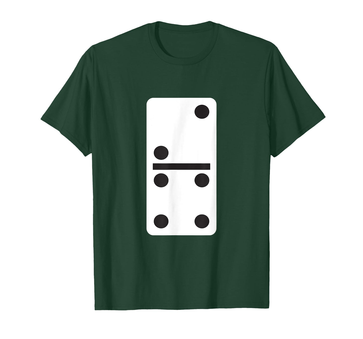Two Four Dominoes T-Shirt Halloween Costume Domino Game T-Shirt