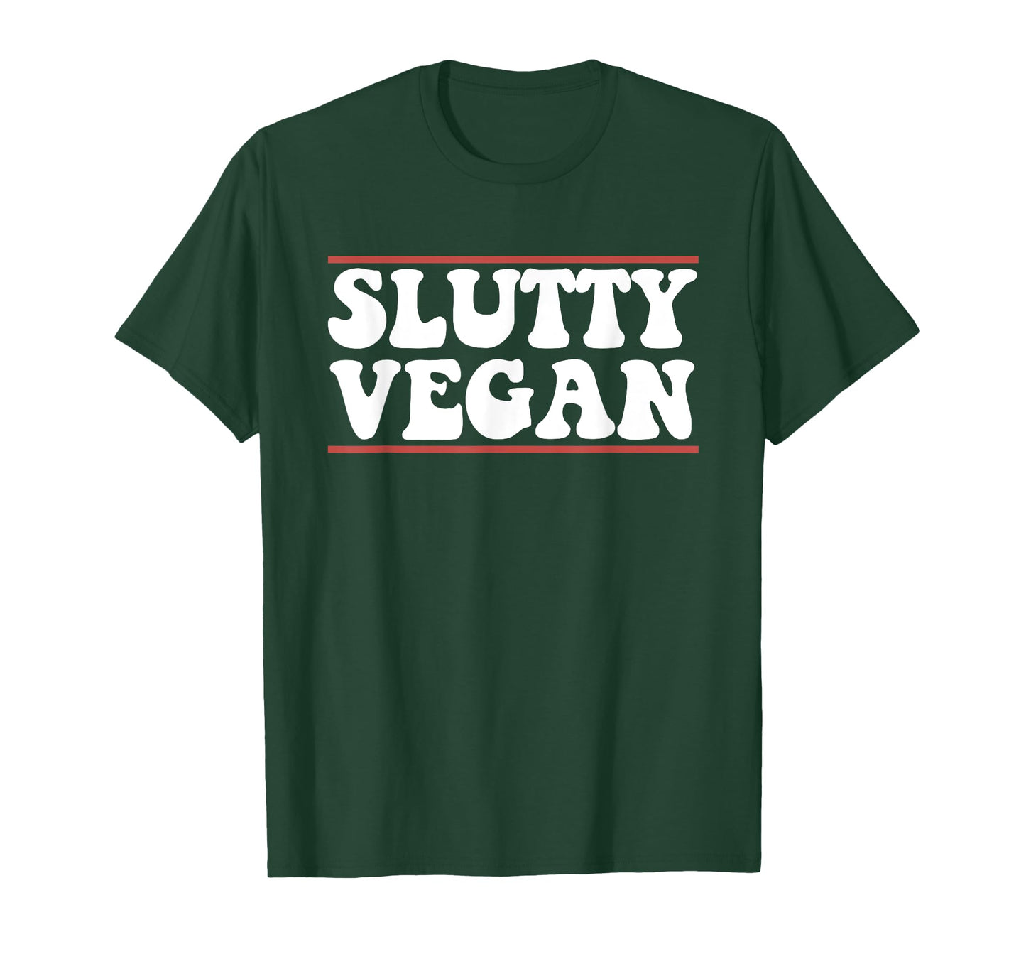 Slutty Vegan Best Vegan Lover Veganism Design T-Shirt