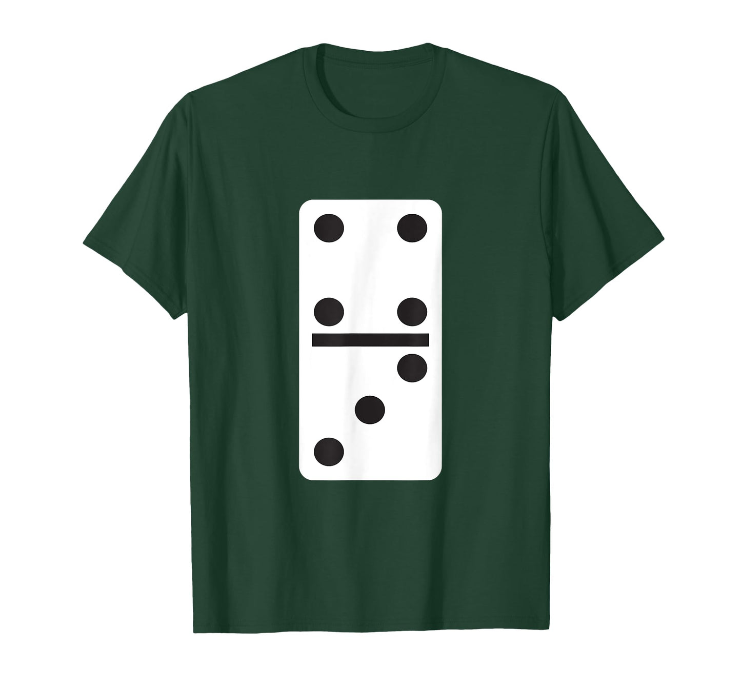 Four Three Dominoes T-Shirt Halloween Costume Domino Game T-Shirt
