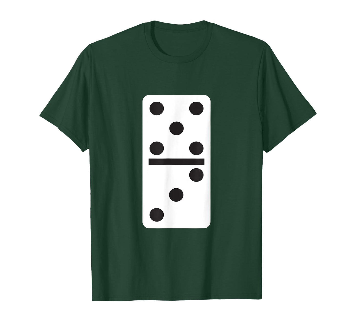 Five Three Dominoes T-Shirt Halloween Costume Domino Game T-Shirt