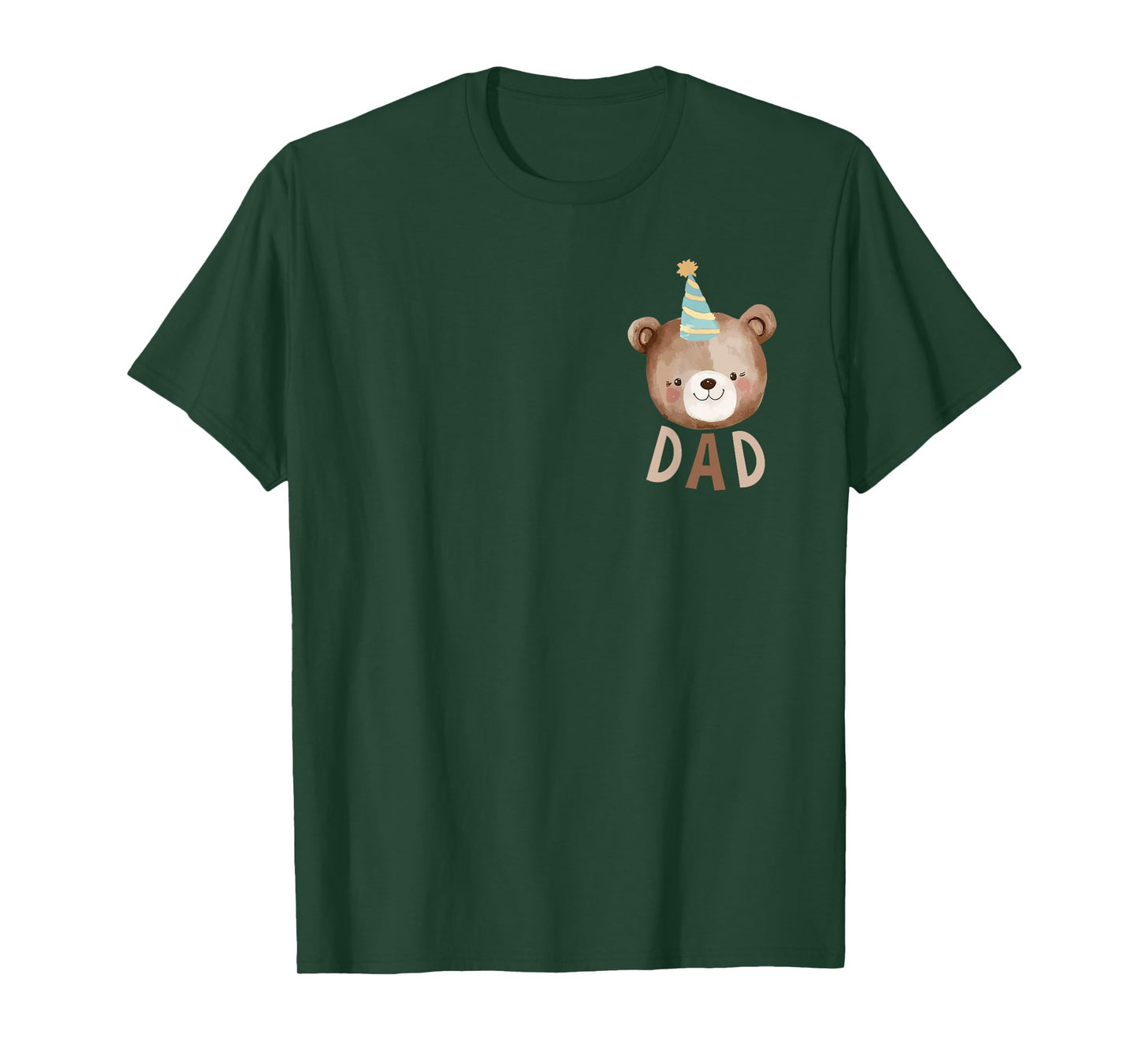 Dad Bear 1st Birthday Beary First Birthday Matching Family T-Shirt