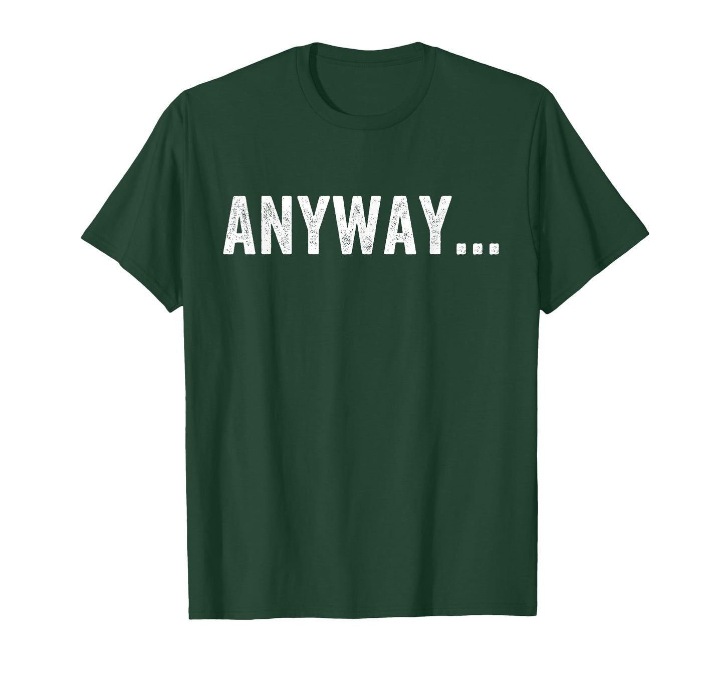 Anyway Unisex-Adults Black Classic Fit Modern Crew Neck Short Sleeve T-Shirt