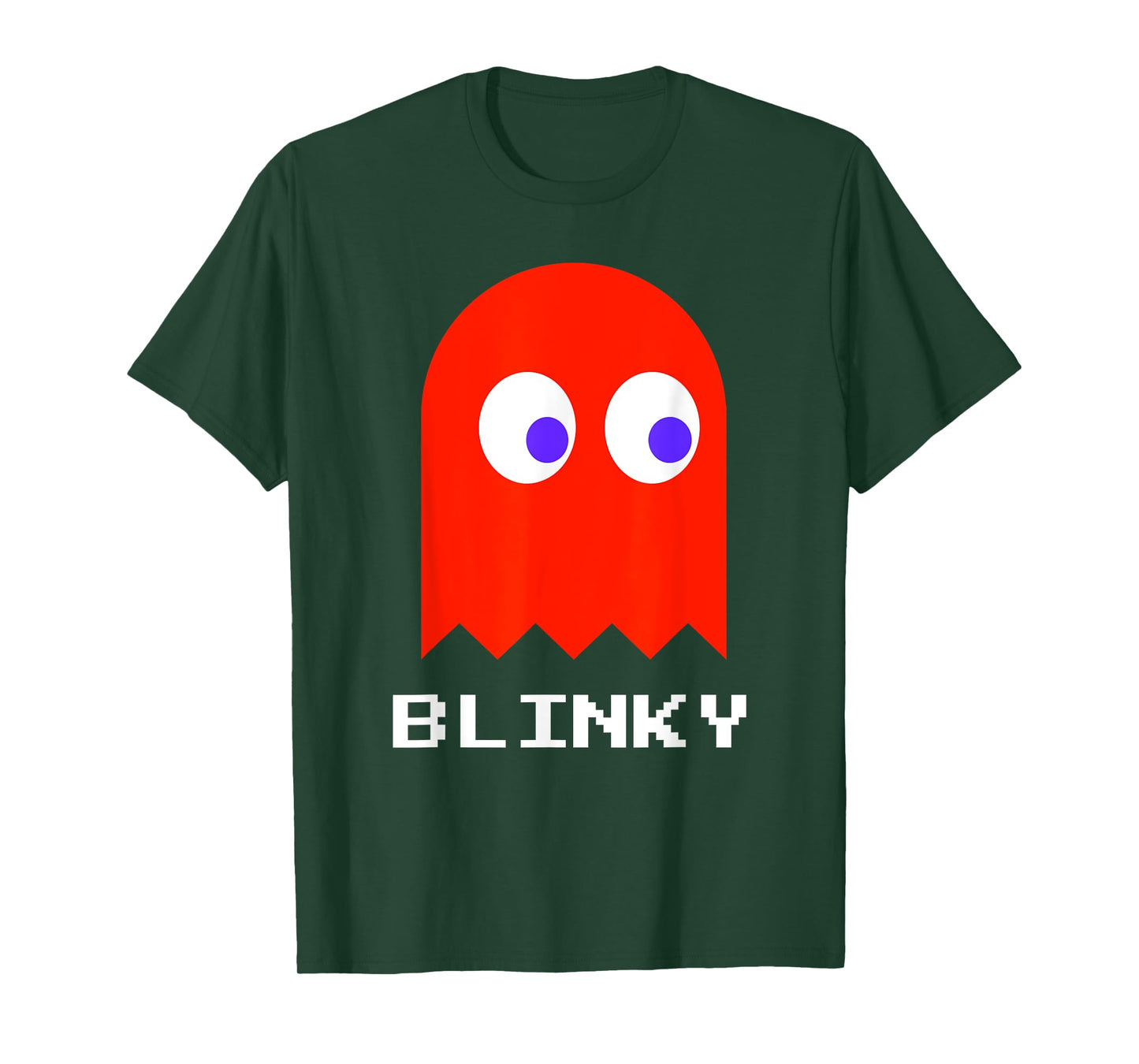 Retro Gamer Nerd BLINKY Halloween Costume T-Shirt