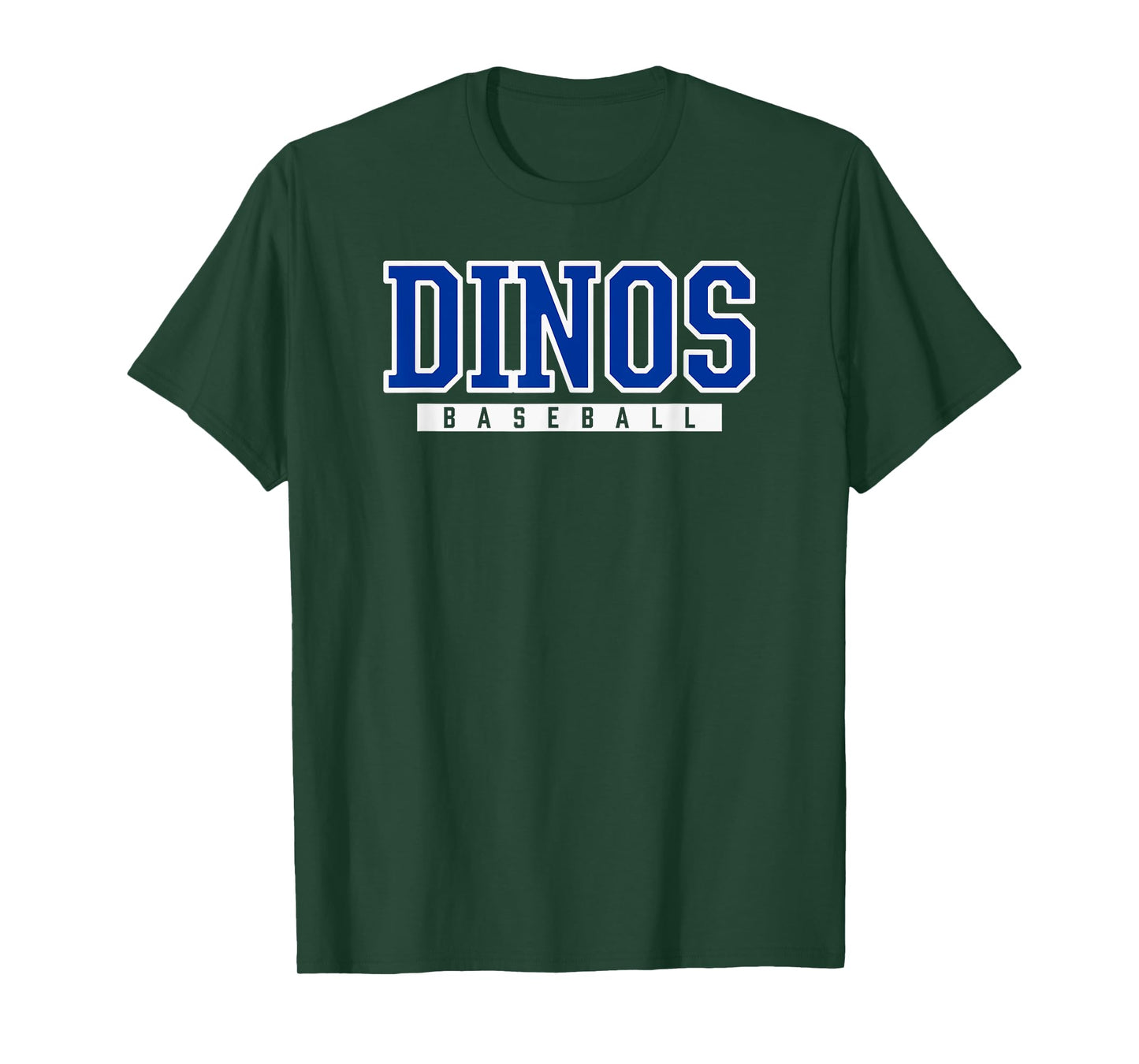 Carbon Dinos Baseball T-Shirt